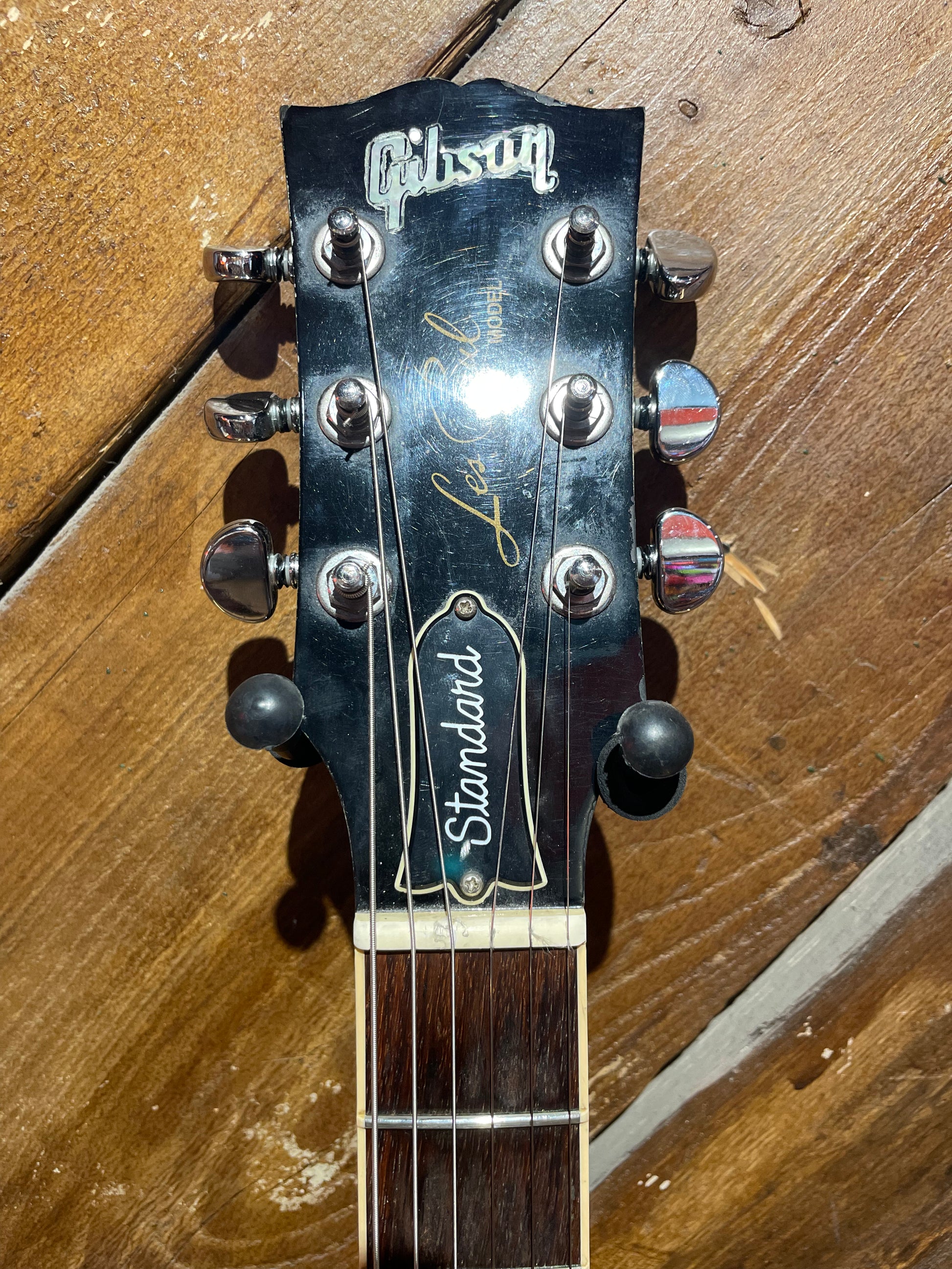 S/H 1998 Gibson Les Paul Standard Double-Cut, Jalapeno Green