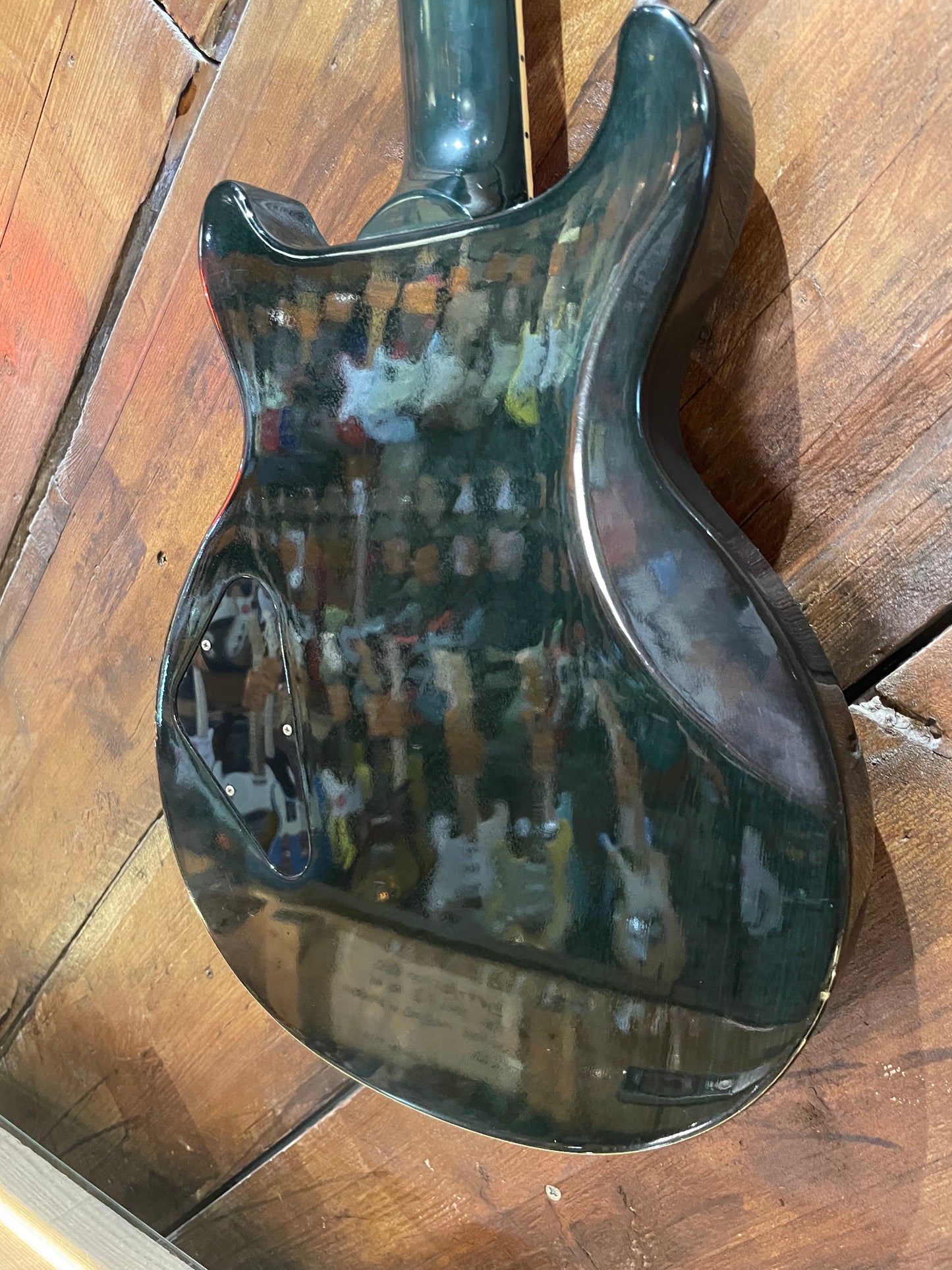 S/H 1998 Gibson Les Paul Standard Double-Cut, Jalapeno Green
