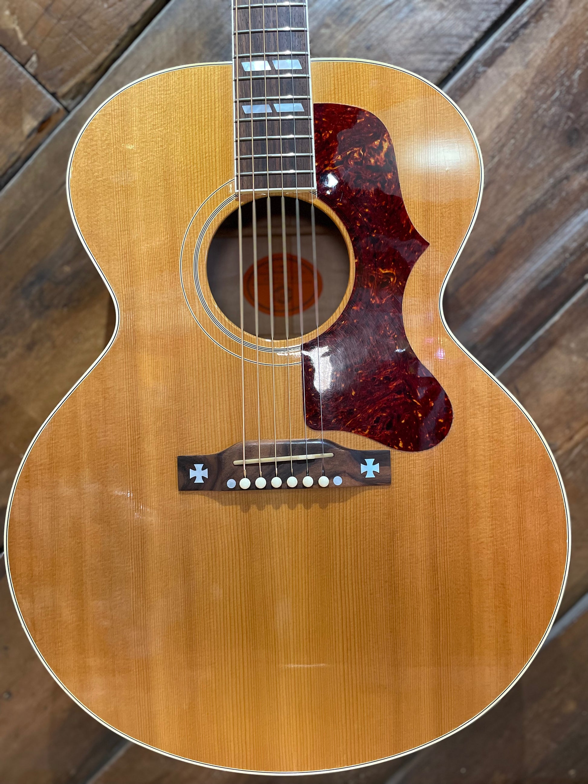 S/H 2010 Gibson J-185 Jumbo Acoustic Guitar, Natural