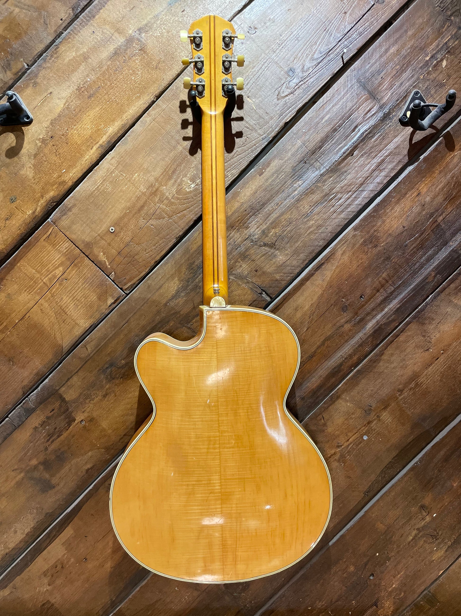S/H 1959 Hofner Senator Hollow-Body Archtop, Natural