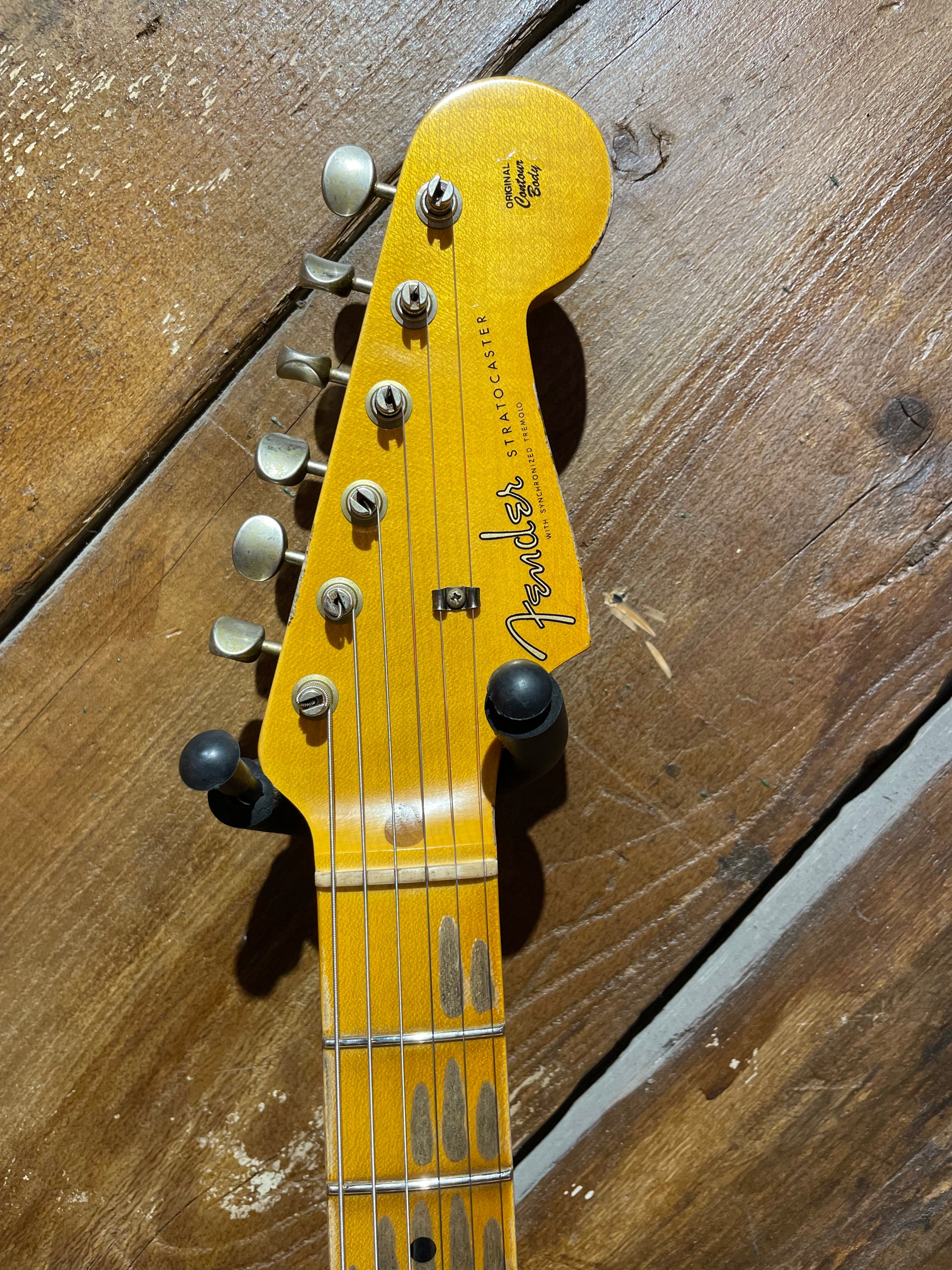Fender Custom Shop 1957 Heavy Relic Stratocaster, Aged Sherwood Green Metallic
