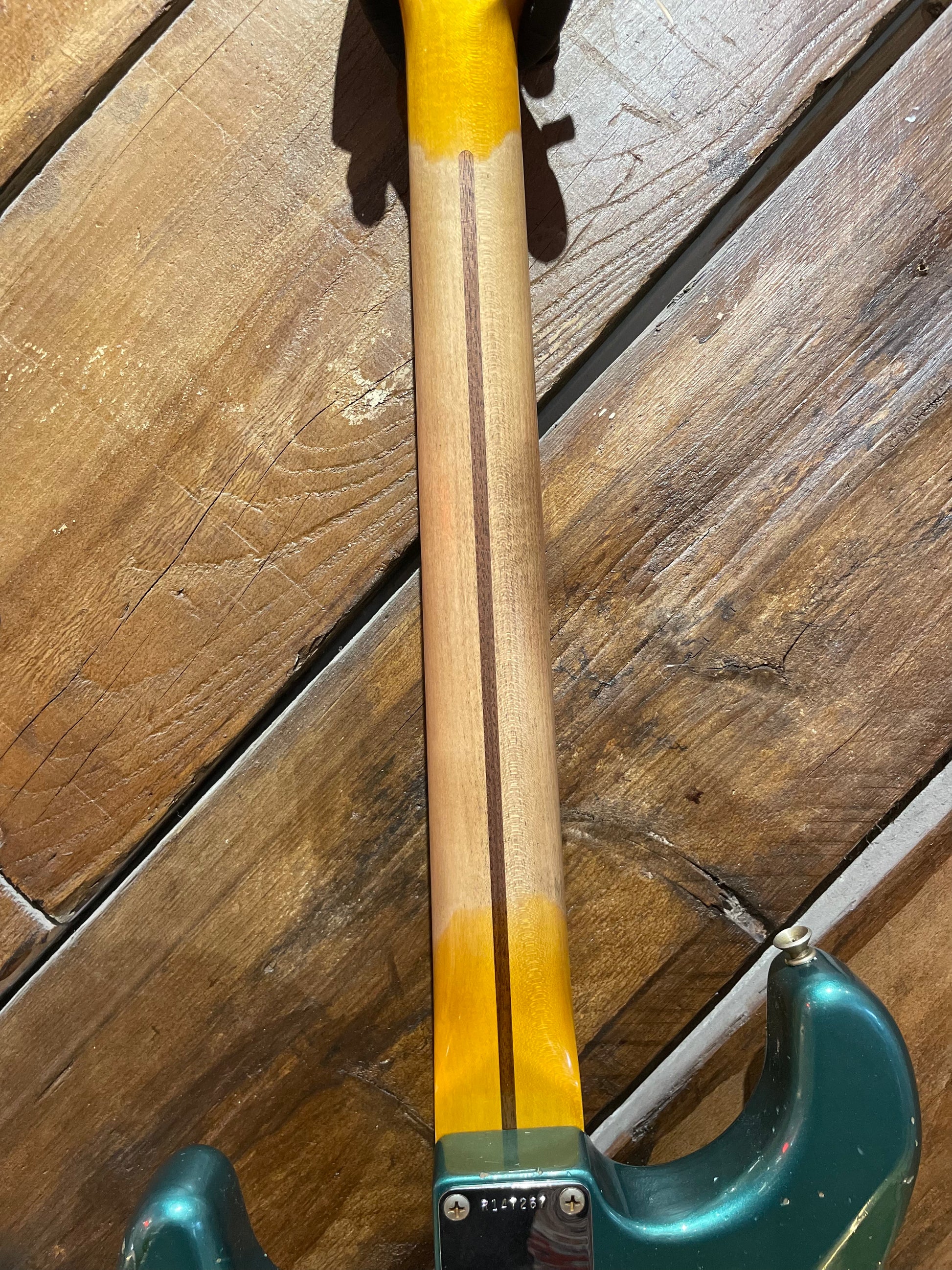 Fender Custom Shop 1957 Heavy Relic Stratocaster, Aged Sherwood Green Metallic