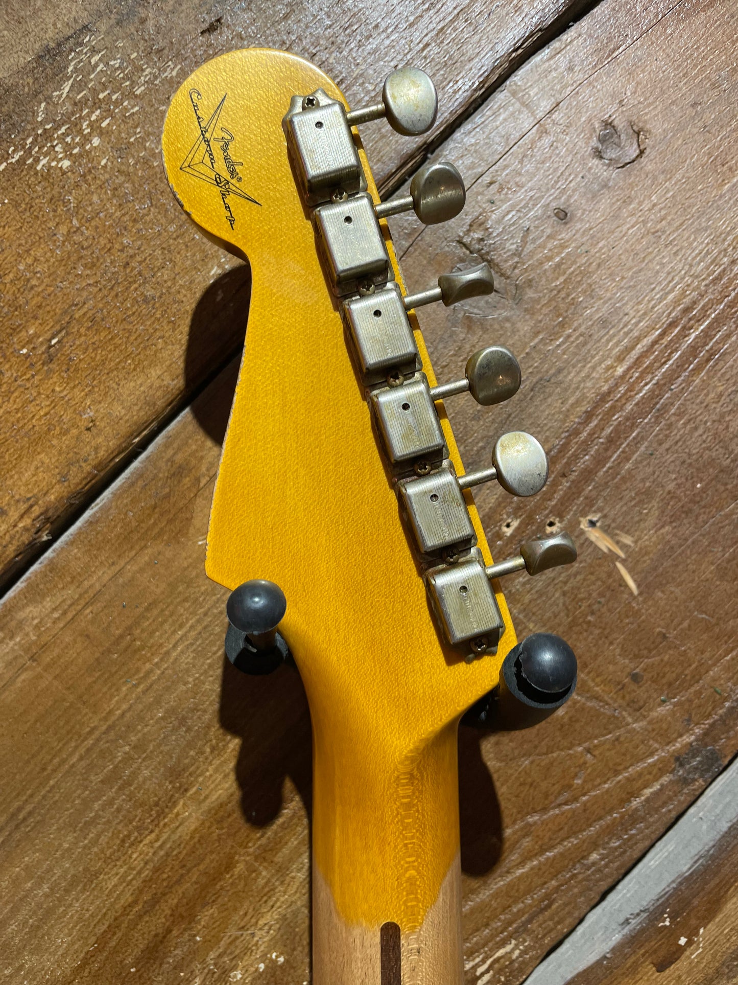 Fender Custom Shop 1957 Heavy Relic Stratocaster, Aged Sherwood Green Metallic