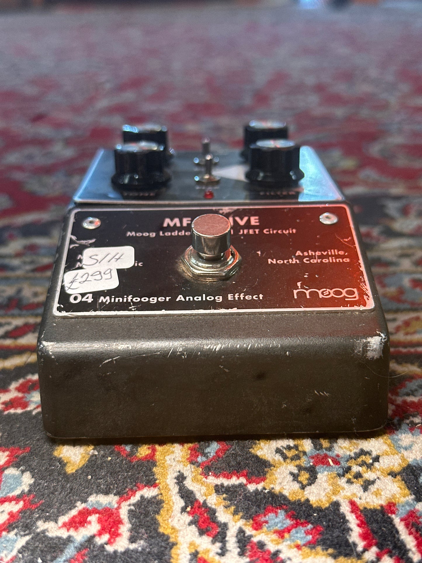 S/H Moog MiniFooger Analog Drive, Overdrive Pedal
