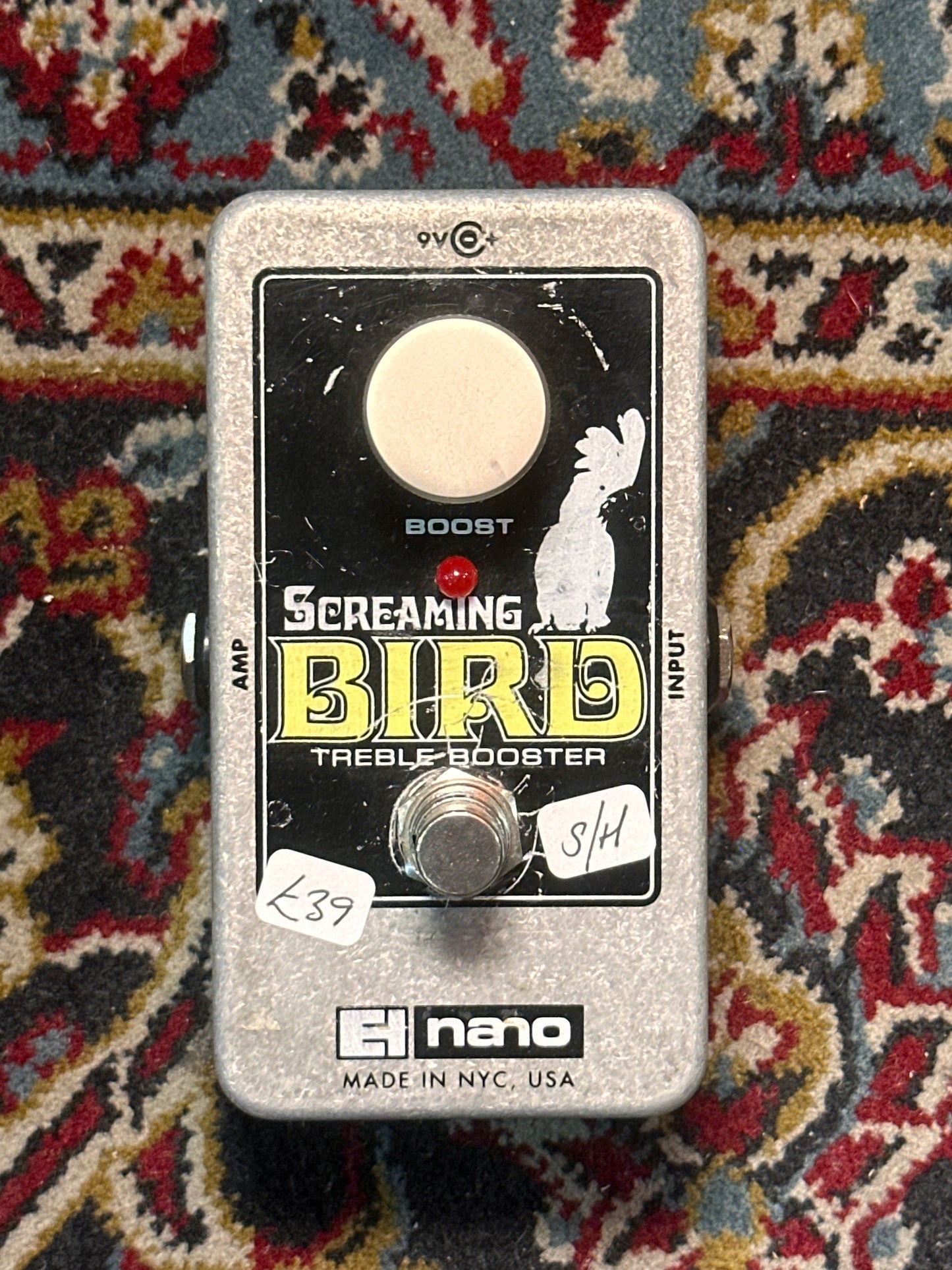 S/H EHX Screaming Bird Treble Booster
