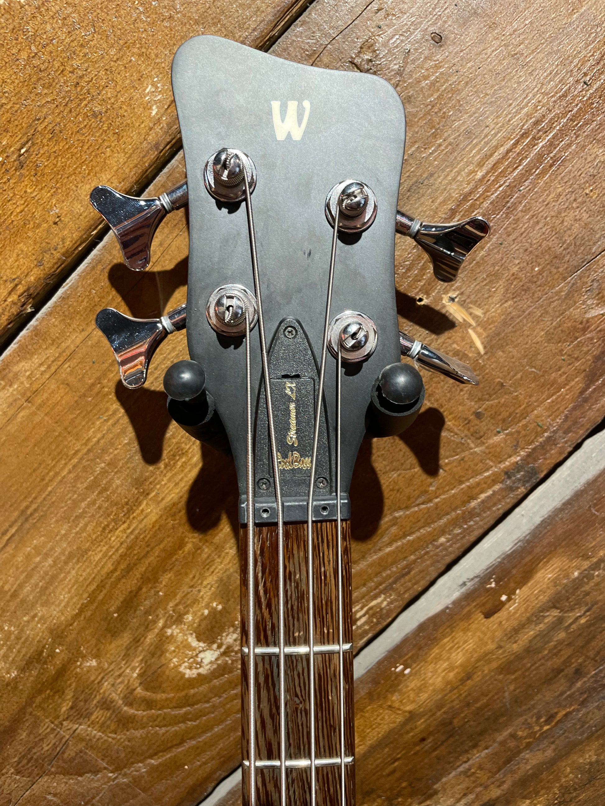 S/H Warwick Rockbass Streamer LX-4 Electric Bass, Metallic Blue