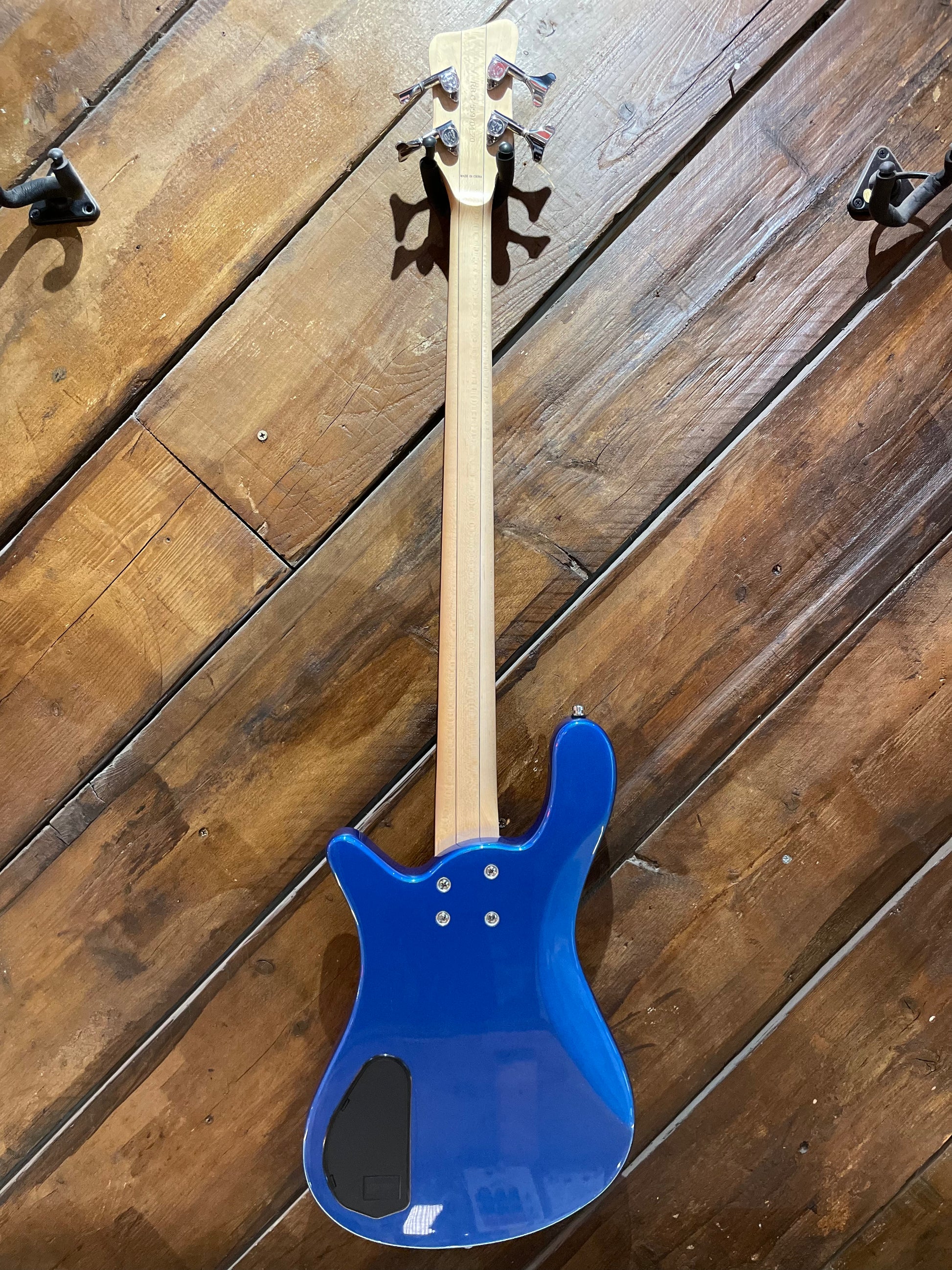 S/H Warwick Rockbass Streamer LX-4 Electric Bass, Metallic Blue