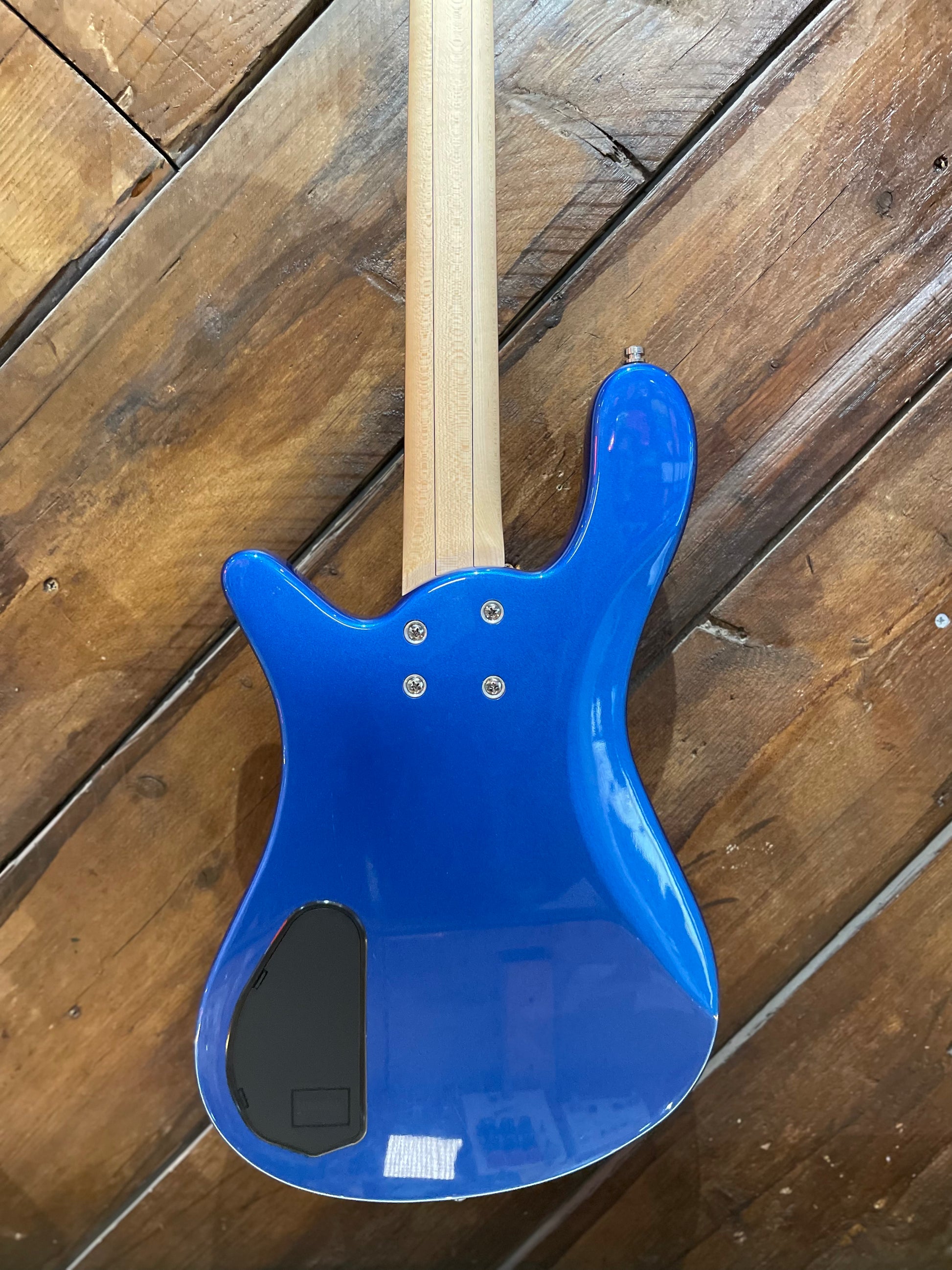 S/H Warwick Rockbass Streamer LX-4 Electric Bass, Metallic Blue