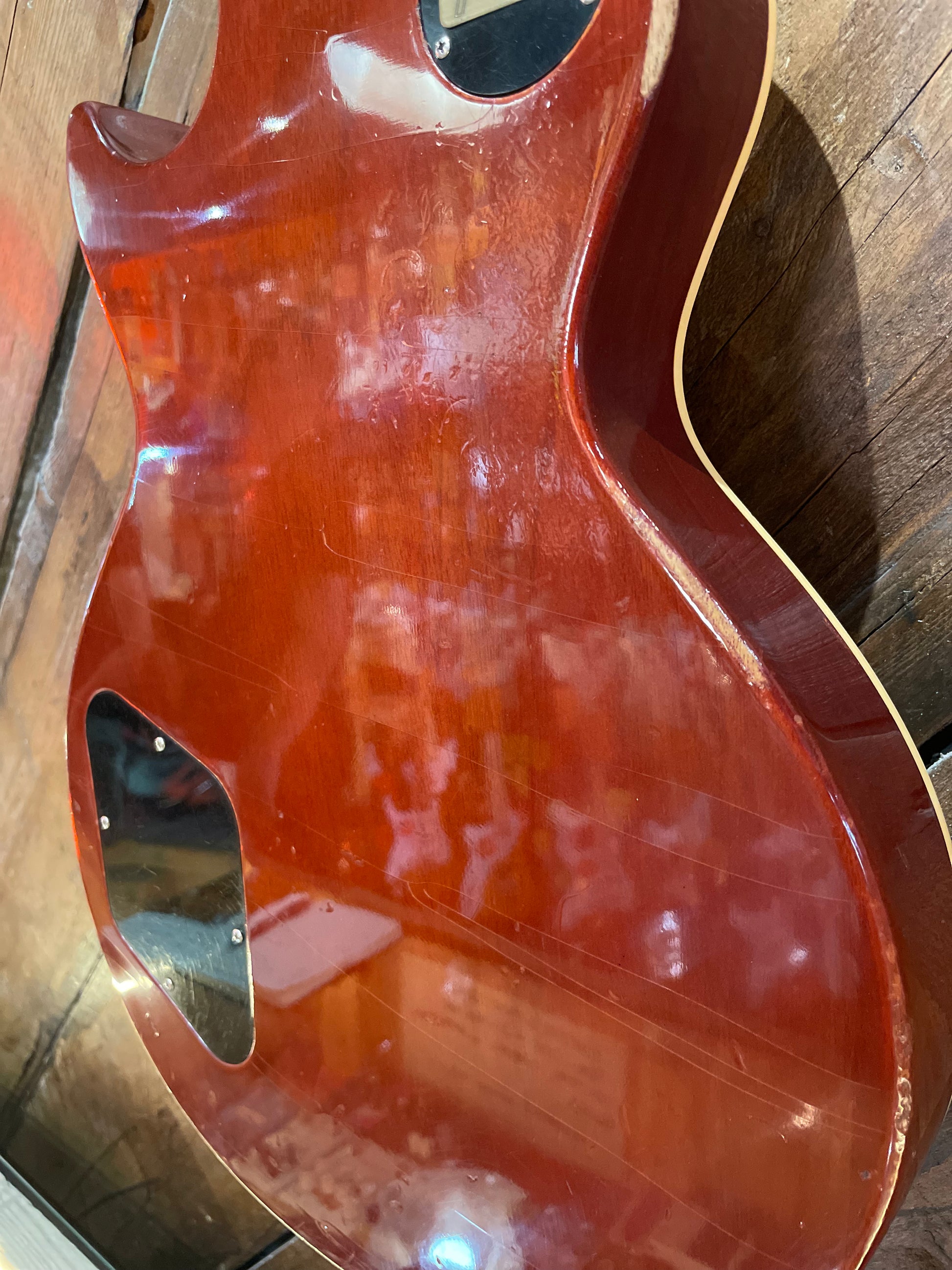 S/H 2012 Gibson Custom Shop R9 Les Paul Standard '59 Reissue 'Flame Top' Iced Tea Burst