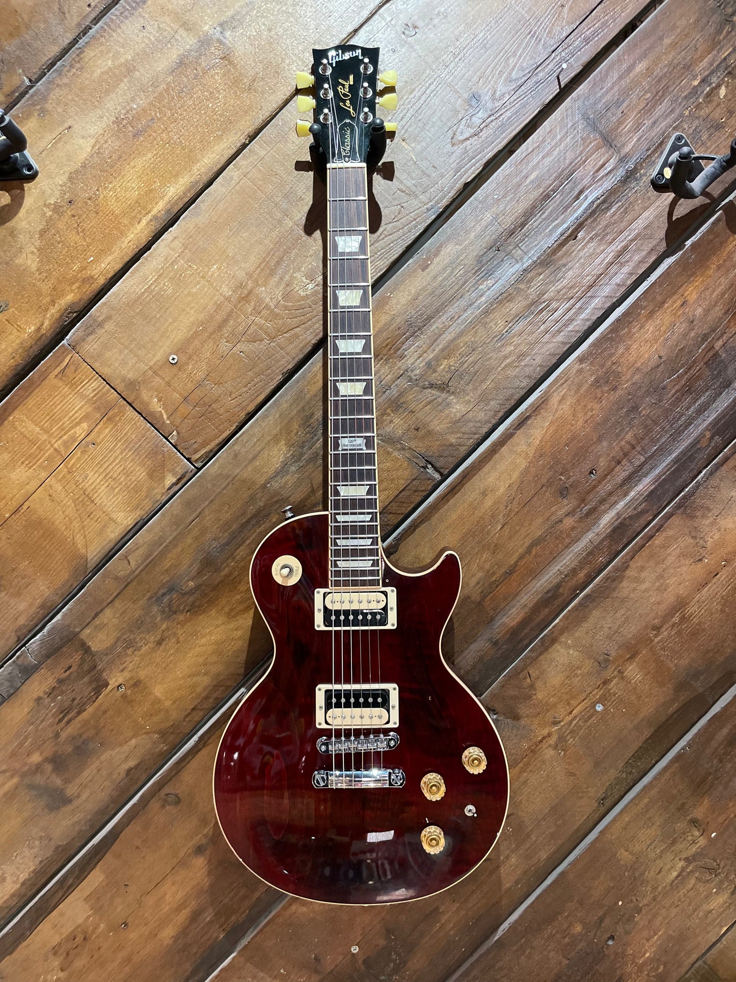 S/H 2014 Gibson USA 120th Anniversary Les Paul Classic, Wine Red