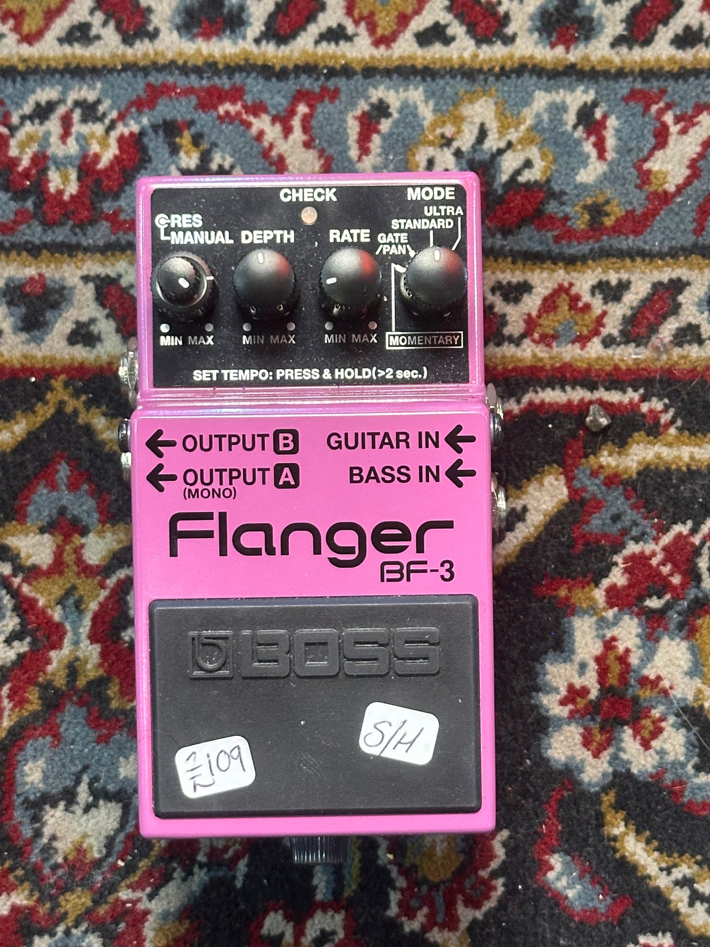 S/H Boss BF-3 Flanger Pedal