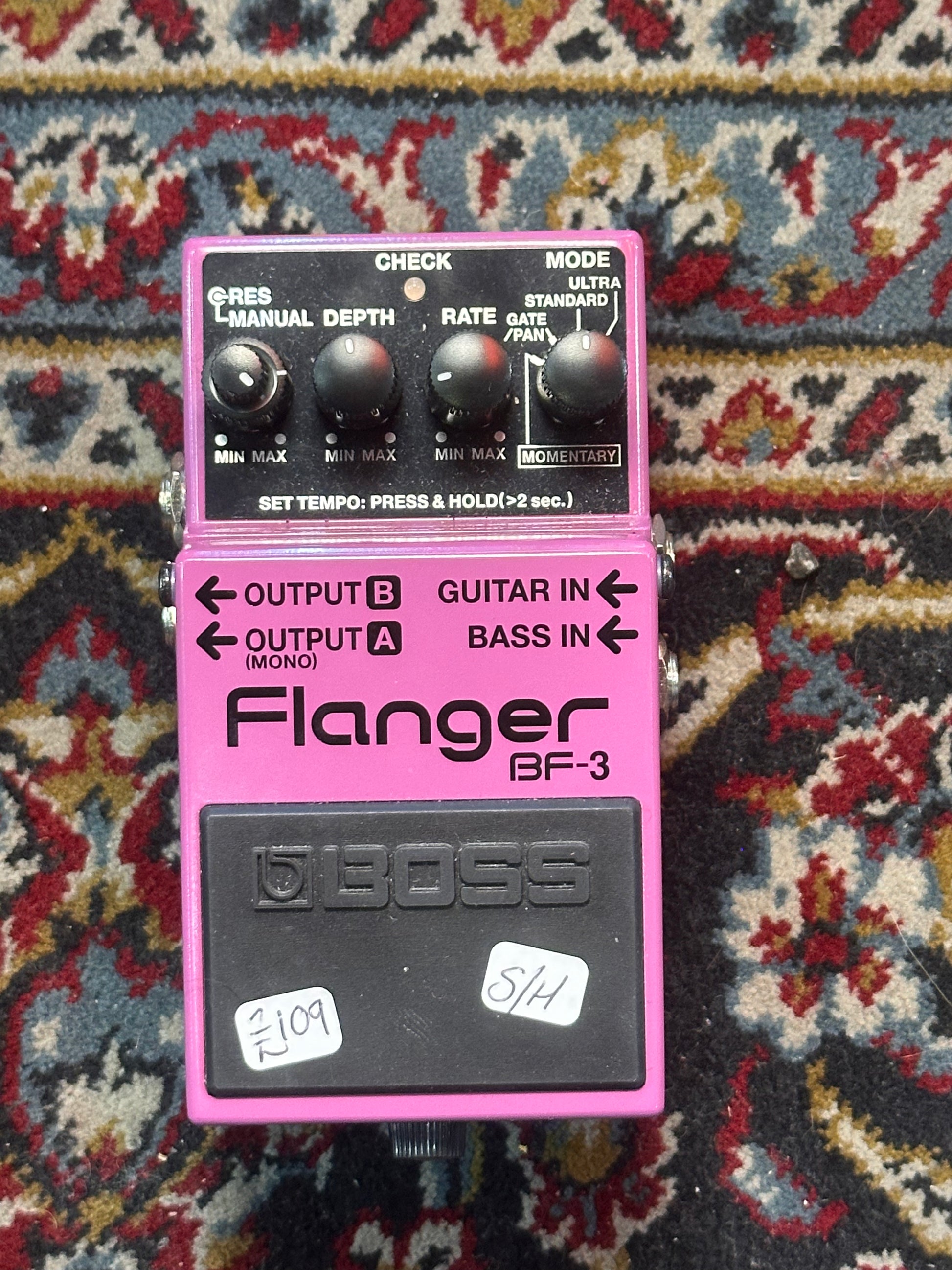 S/H Boss BF-3 Flanger Pedal