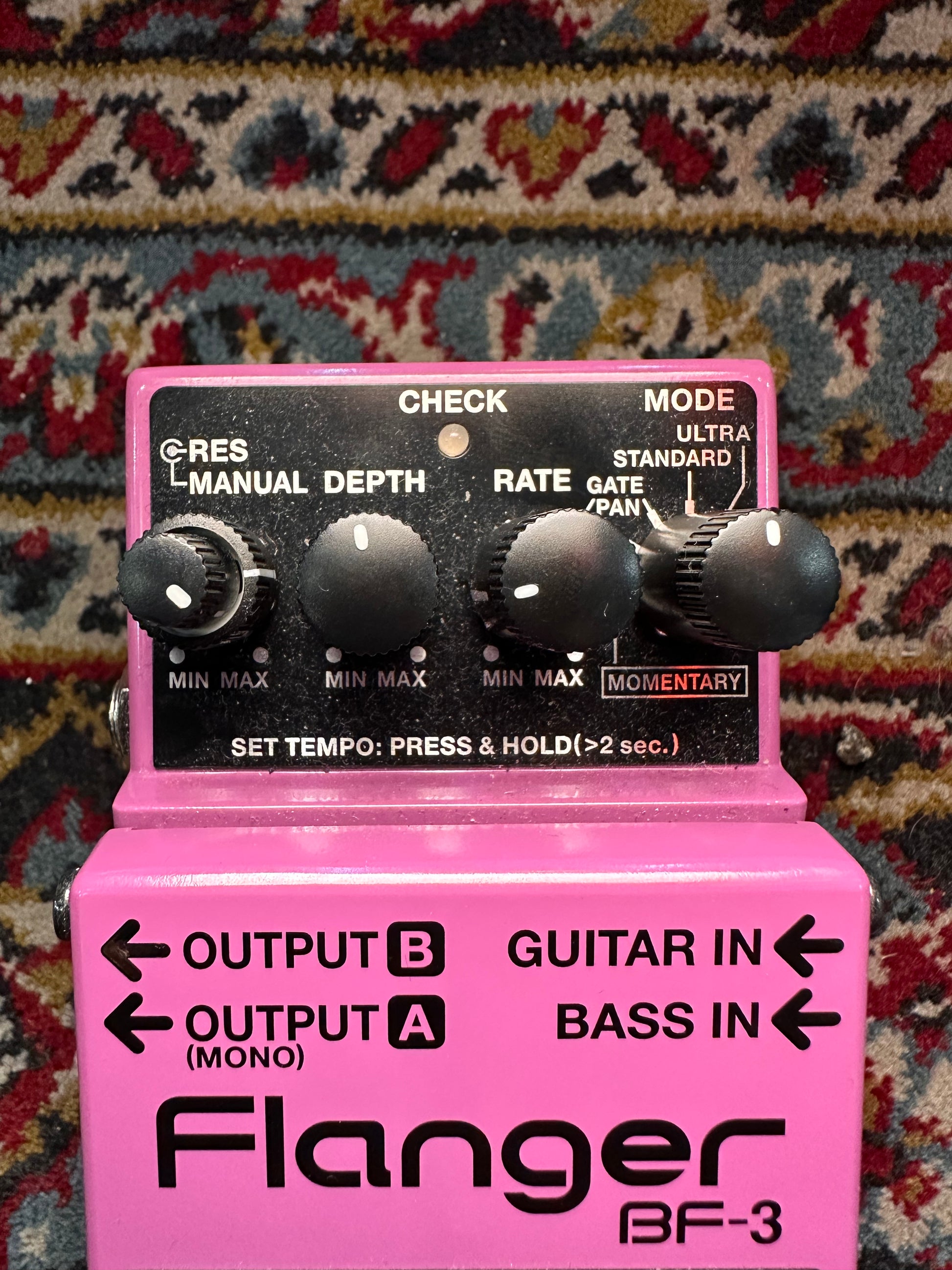 S/H Boss BF-3 Flanger Pedal