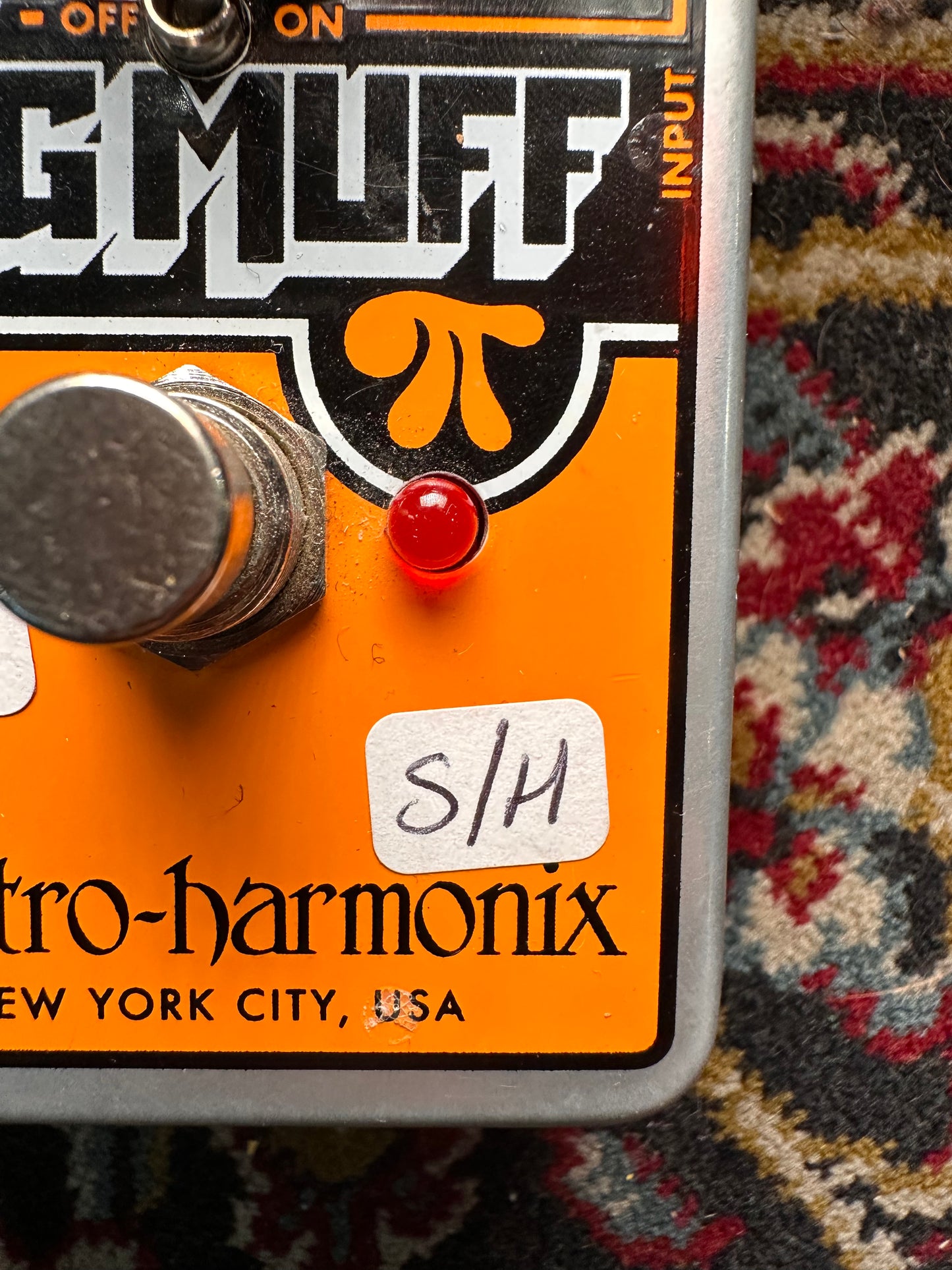 S/H Electro Harmonix Op Amp Big Muff Pi Fuzz / Distortion / Sustainer Pedal
