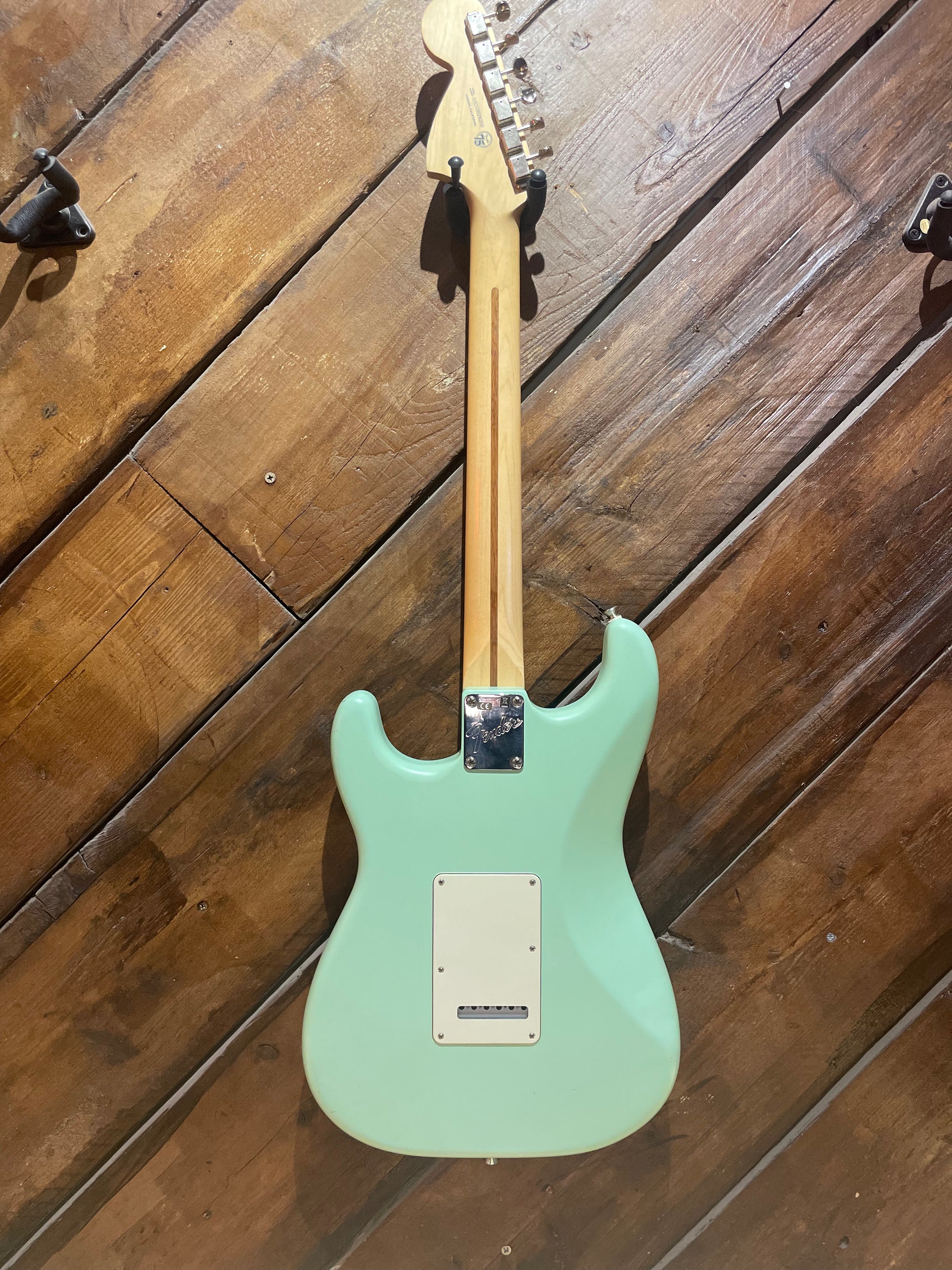 S/H 2022 Fender Performer Stratocaster HSS, Satin Surf Green