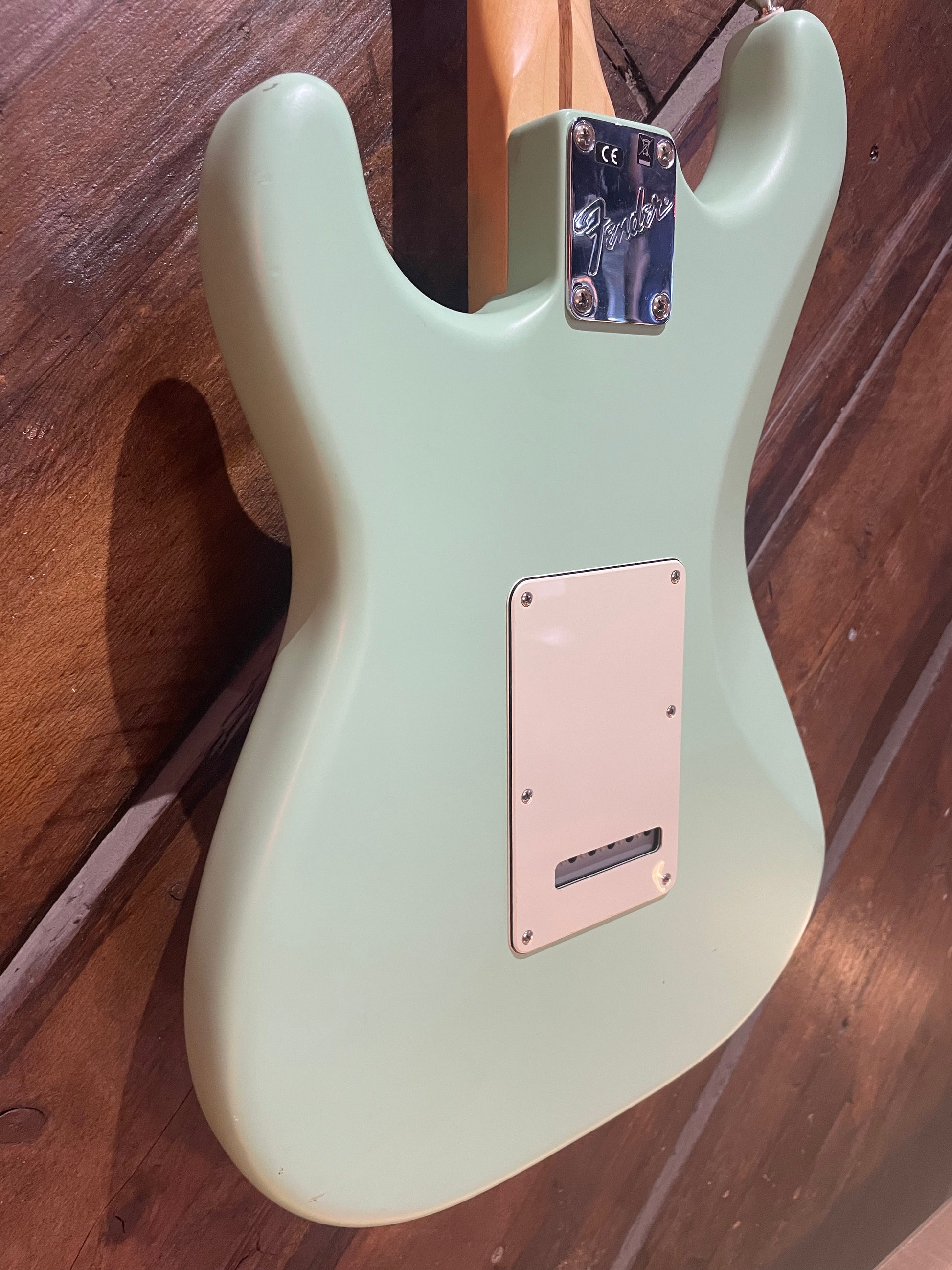 S/H 2022 Fender Performer Stratocaster HSS, Satin Surf Green