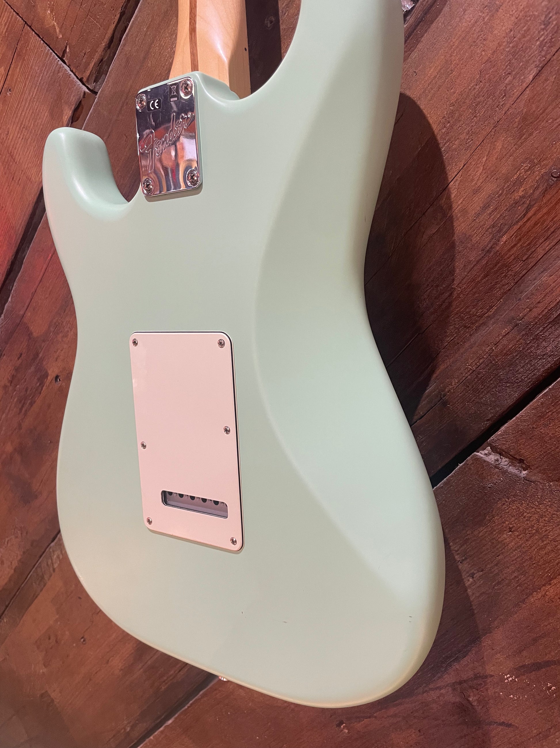 S/H 2022 Fender Performer Stratocaster HSS, Satin Surf Green
