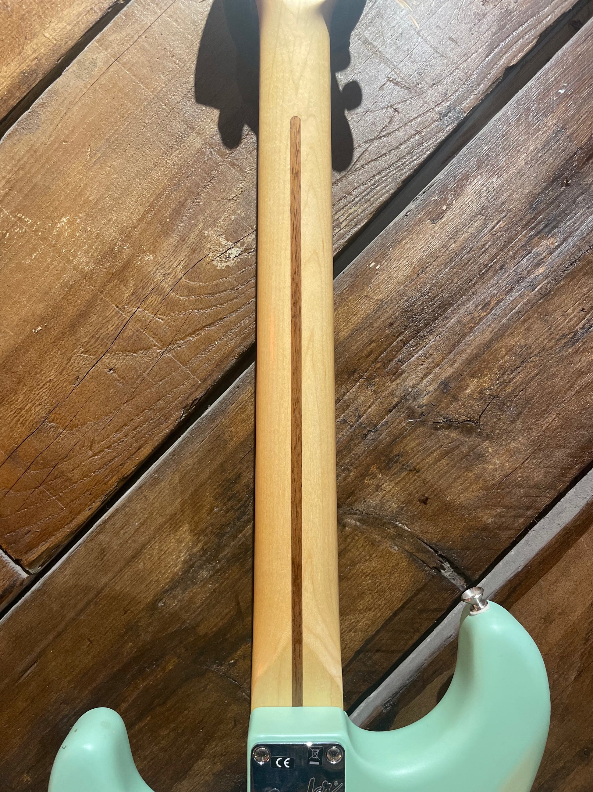 S/H 2022 Fender Performer Stratocaster HSS, Satin Surf Green