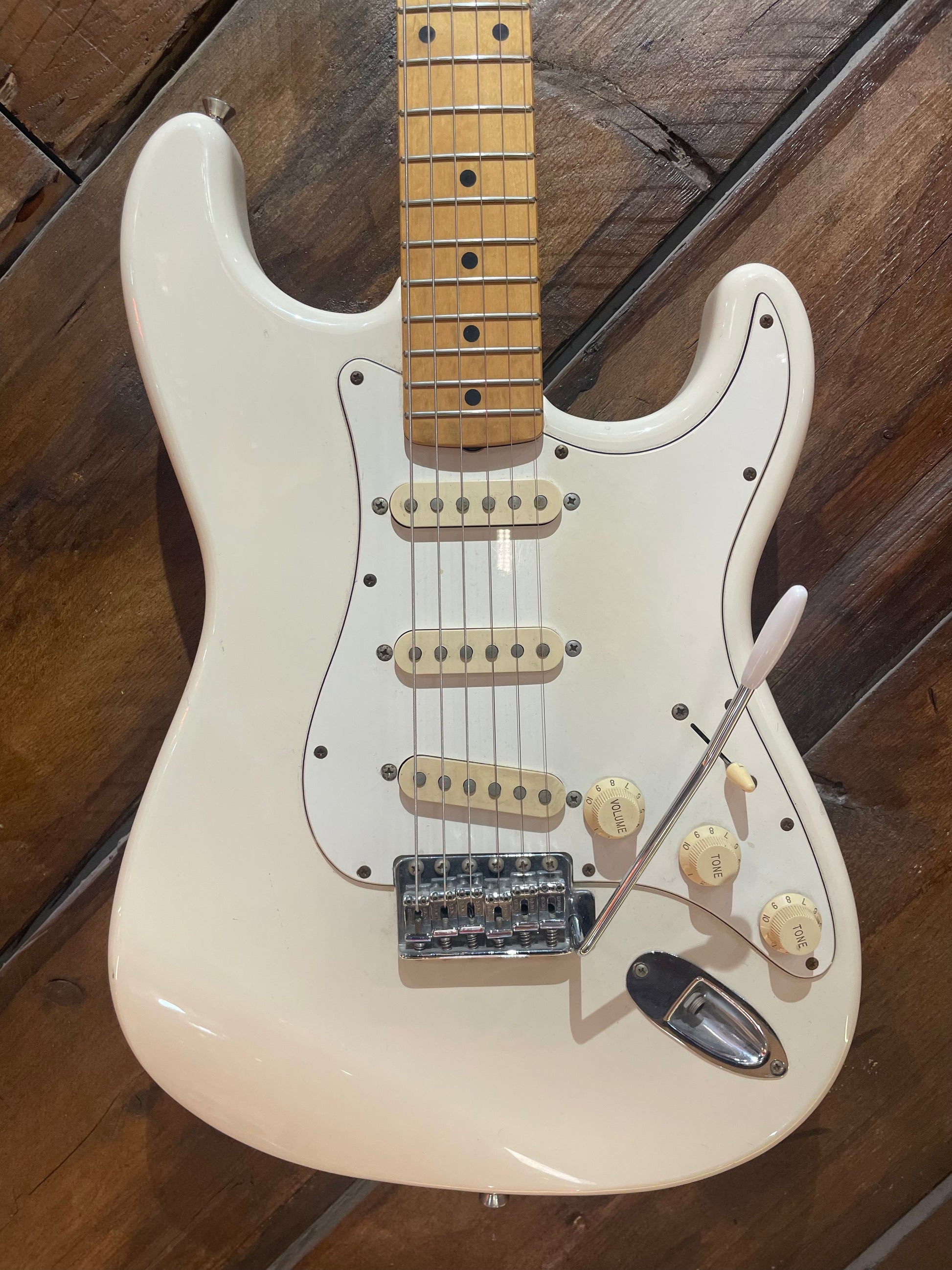 S/H 1999 Fender MIJ Stratocaster, Olympic White