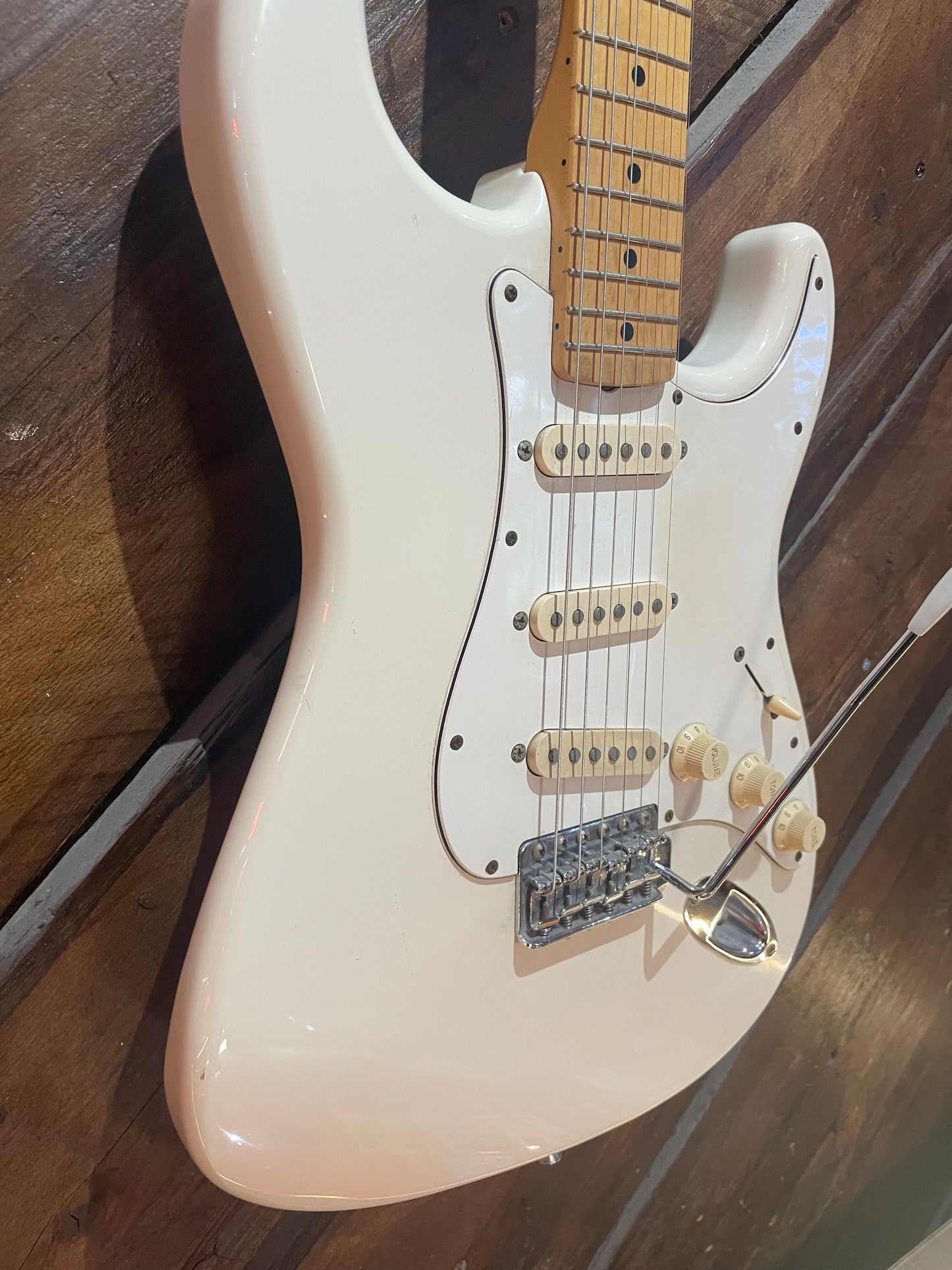 S/H 1999 Fender MIJ Stratocaster, Olympic White