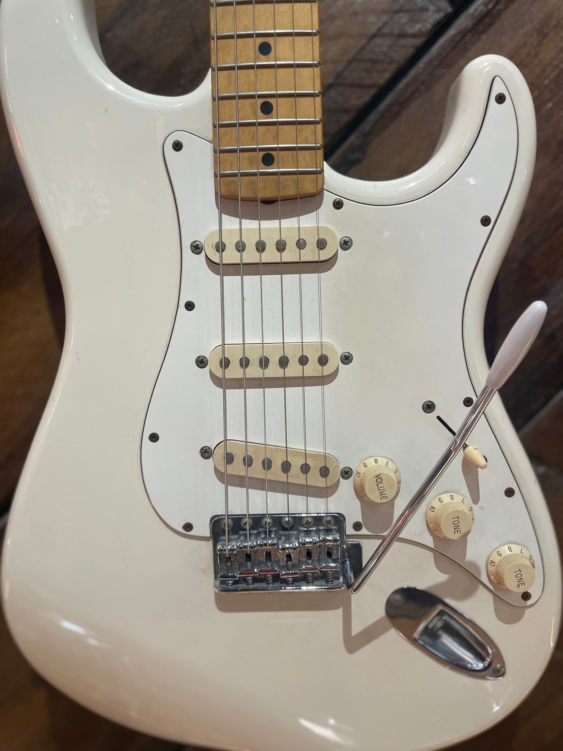 S/H 1999 Fender MIJ Stratocaster, Olympic White