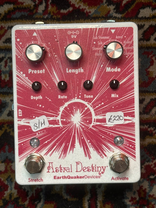S/H EarthQuaker Devices Astral Destiny™ Octave Reverberation Pedal