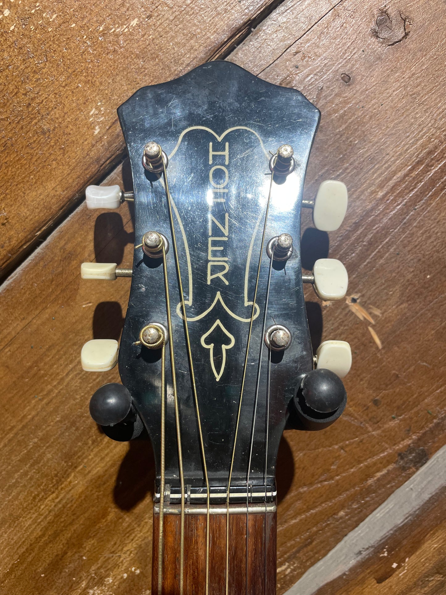 S/H 1958 Hofner Senator Hollow Body Archtop Guitar, Sunburst