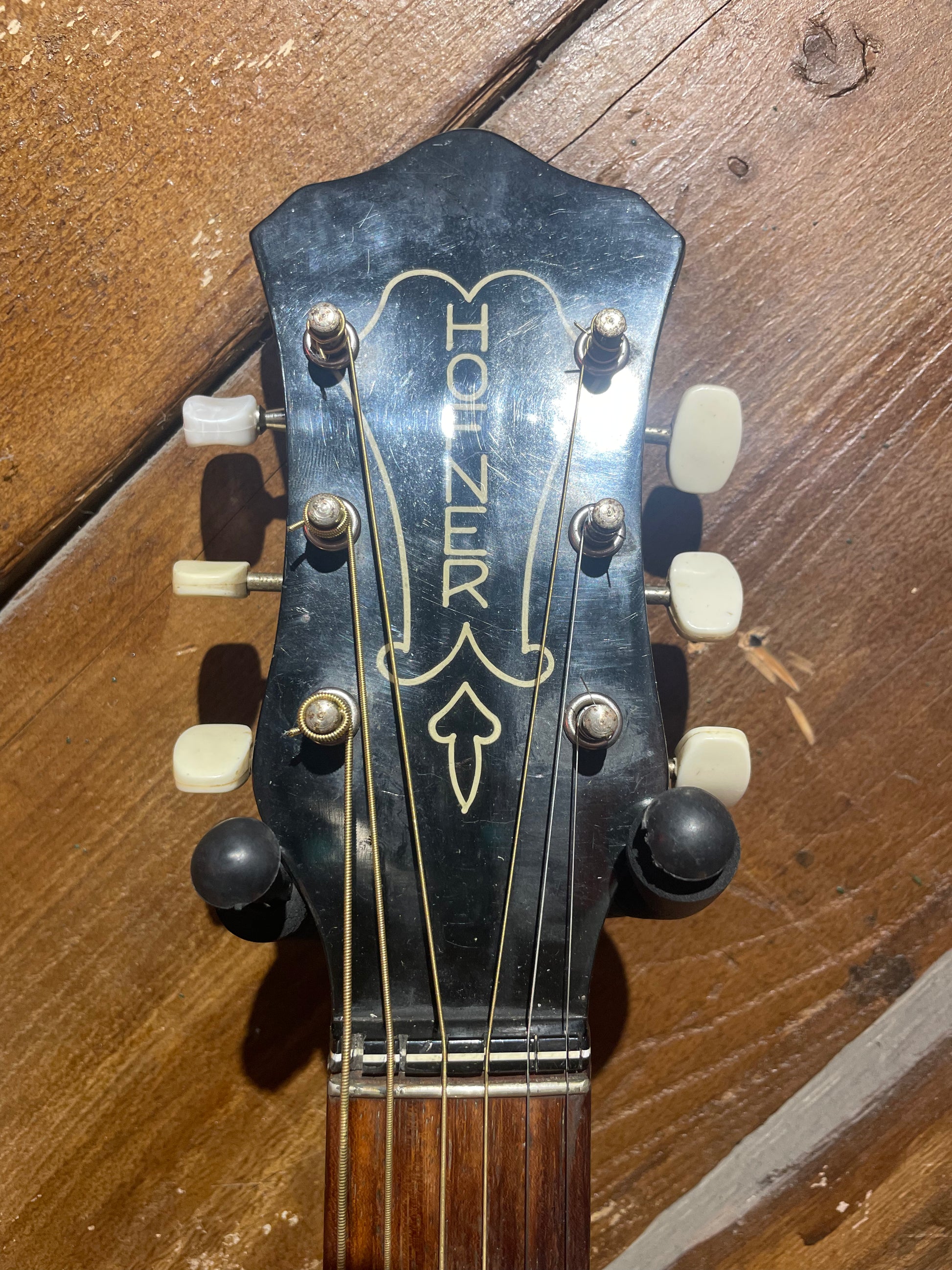S/H 1958 Hofner Senator Hollow Body Archtop Guitar, Sunburst