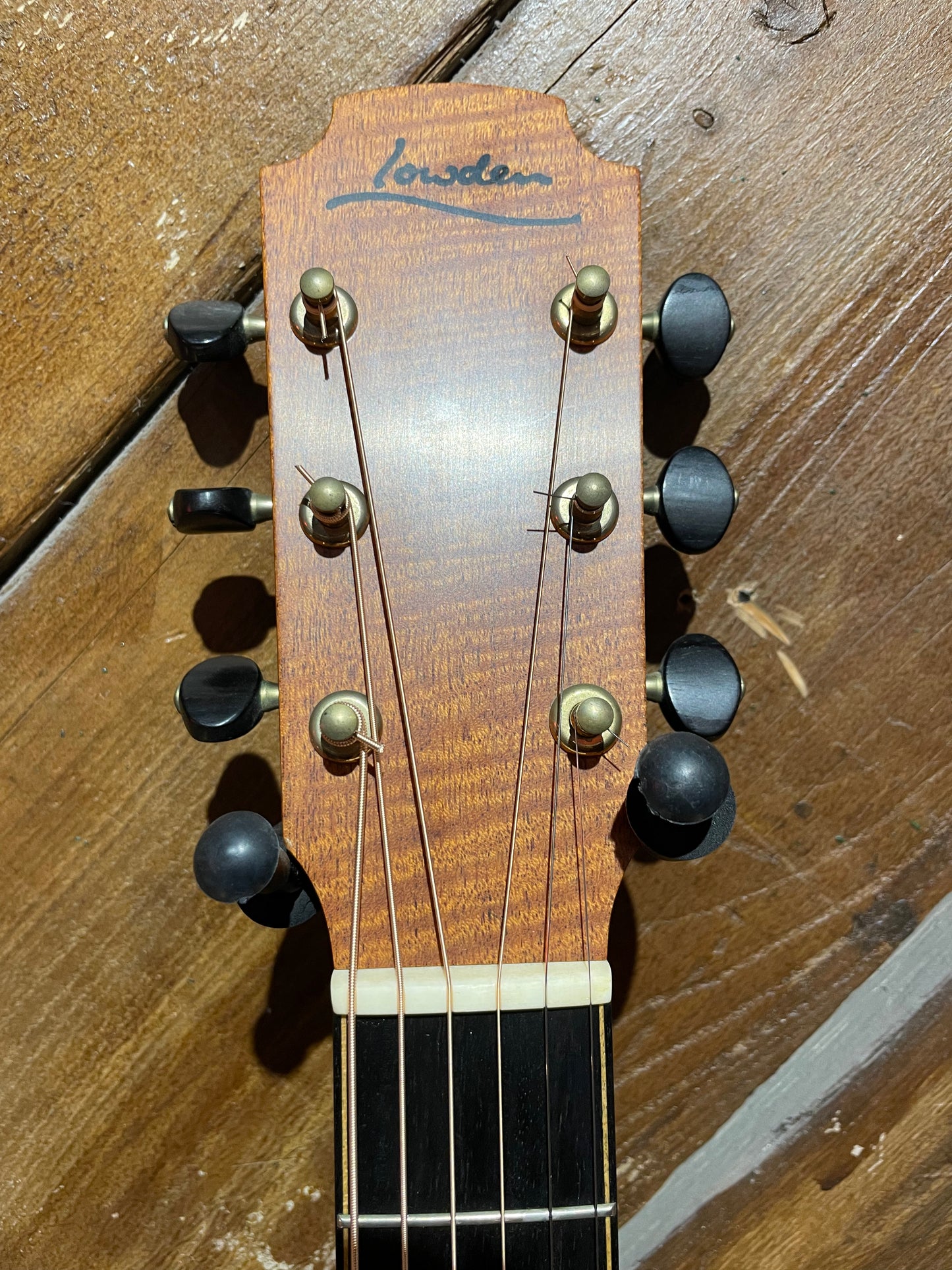 S/H Lowden S-35M Acoustic Guitar, Flamed Mahogany