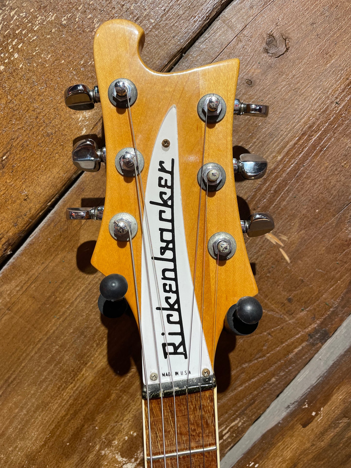 S/H 1975 Rickenbacker 481 'Slant Fret' Electric Guitar, Mapleglo