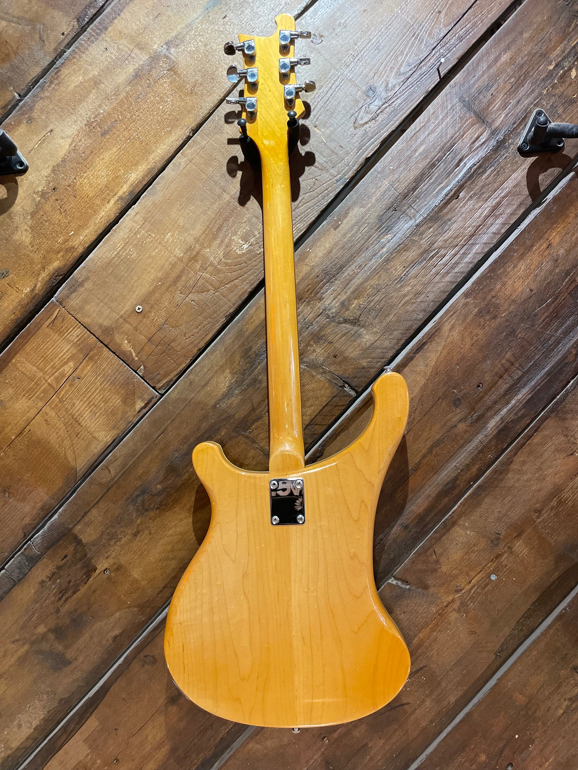 S/H 1975 Rickenbacker 481 'Slant Fret' Electric Guitar, Mapleglo