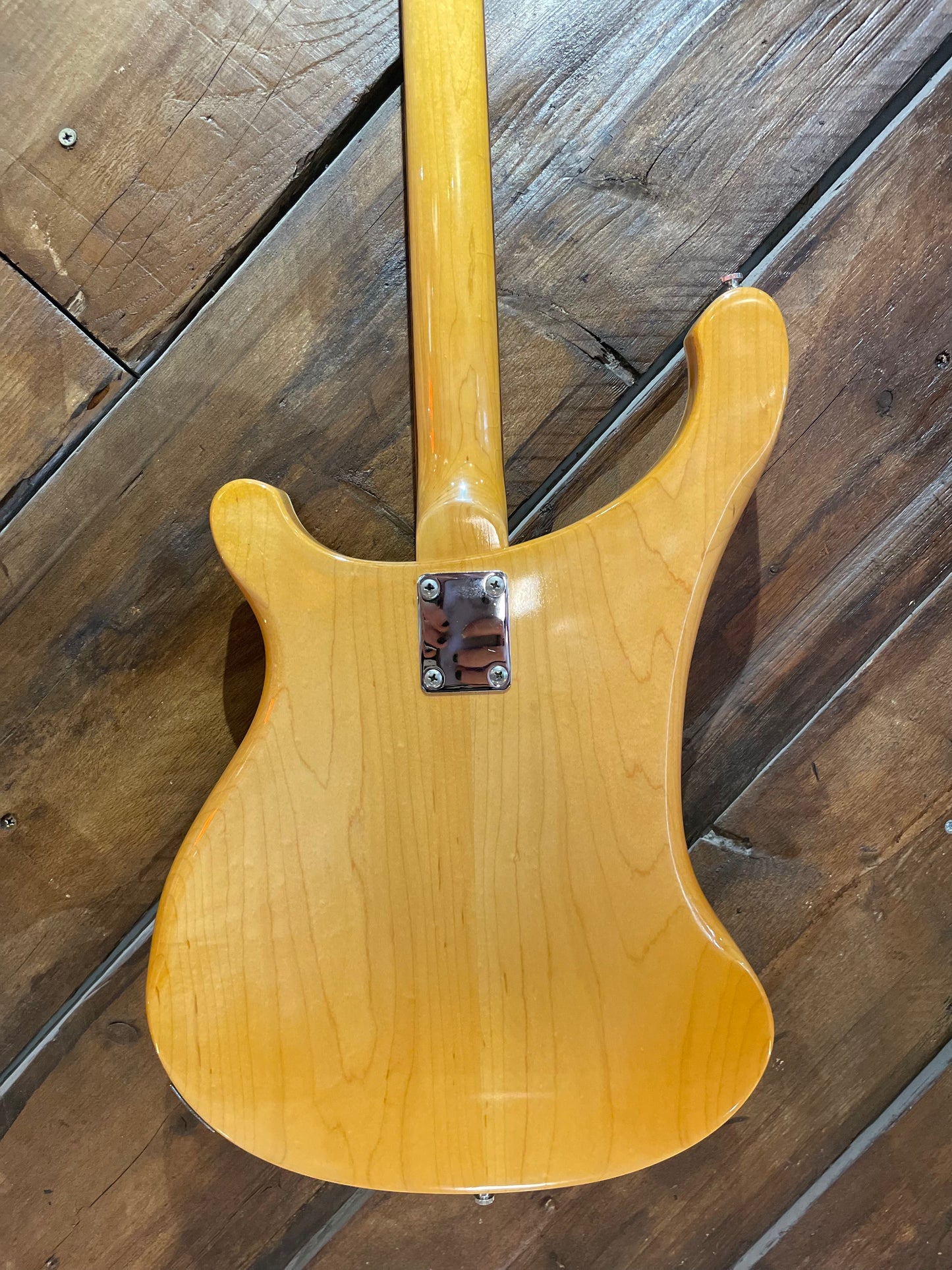 S/H 1975 Rickenbacker 481 'Slant Fret' Electric Guitar, Mapleglo