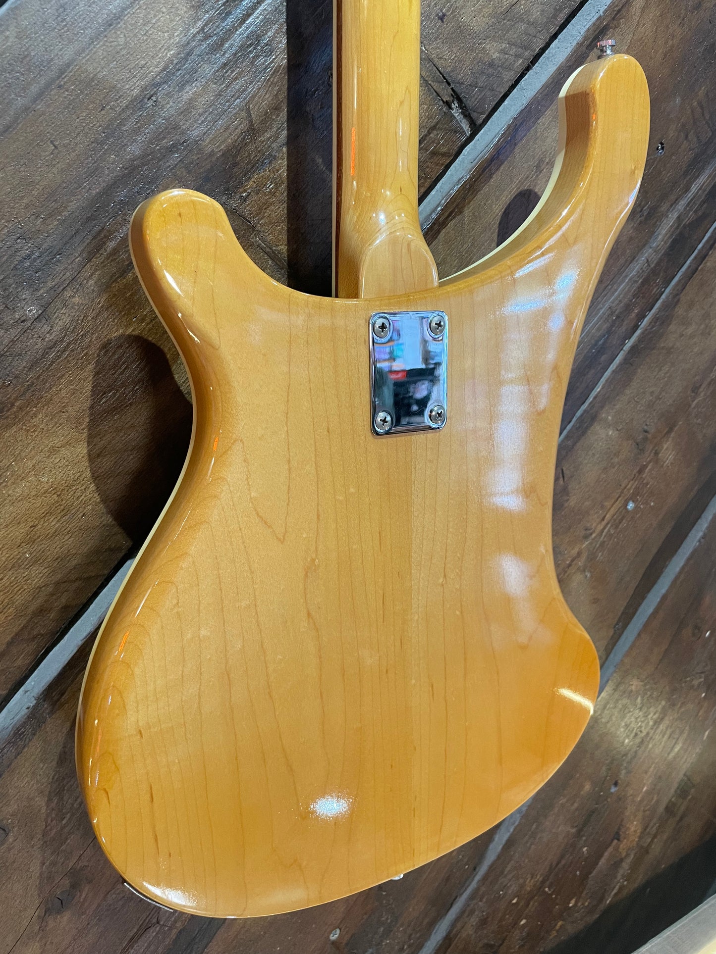 S/H 1975 Rickenbacker 481 'Slant Fret' Electric Guitar, Mapleglo