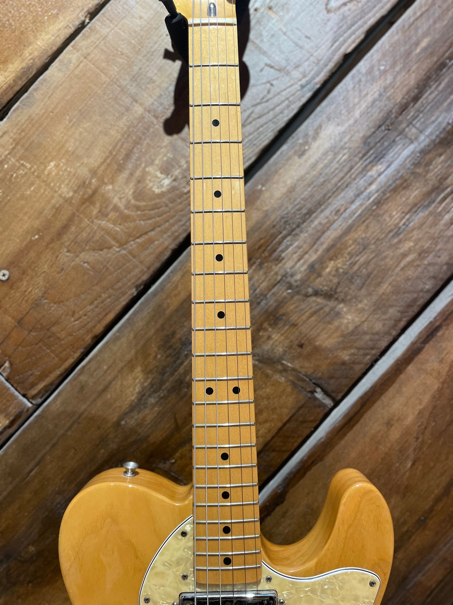 S/H 2002 Fender MIM Telecaster Thinline Deluxe, Natural