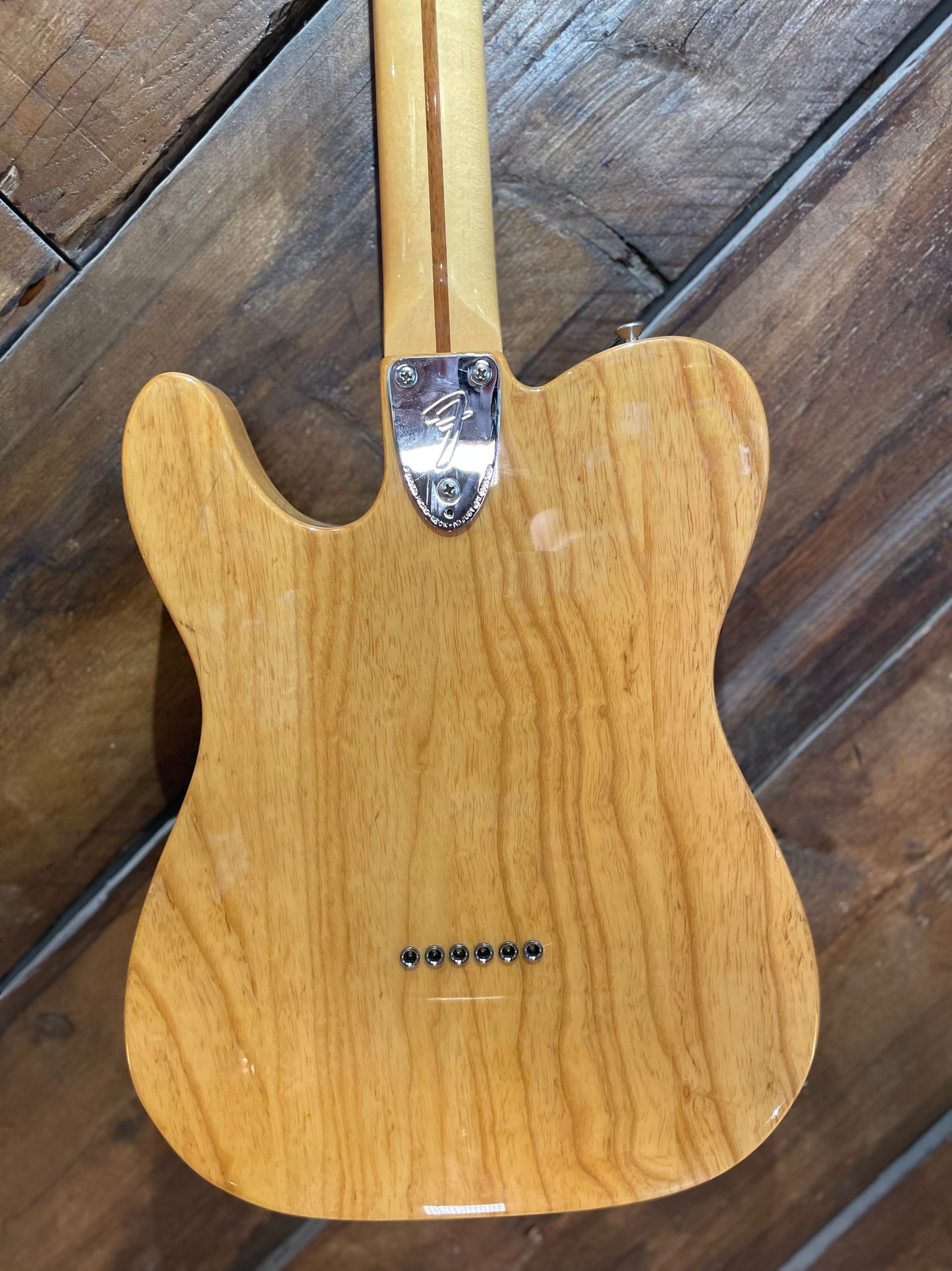 S/H 2002 Fender MIM Telecaster Thinline Deluxe, Natural