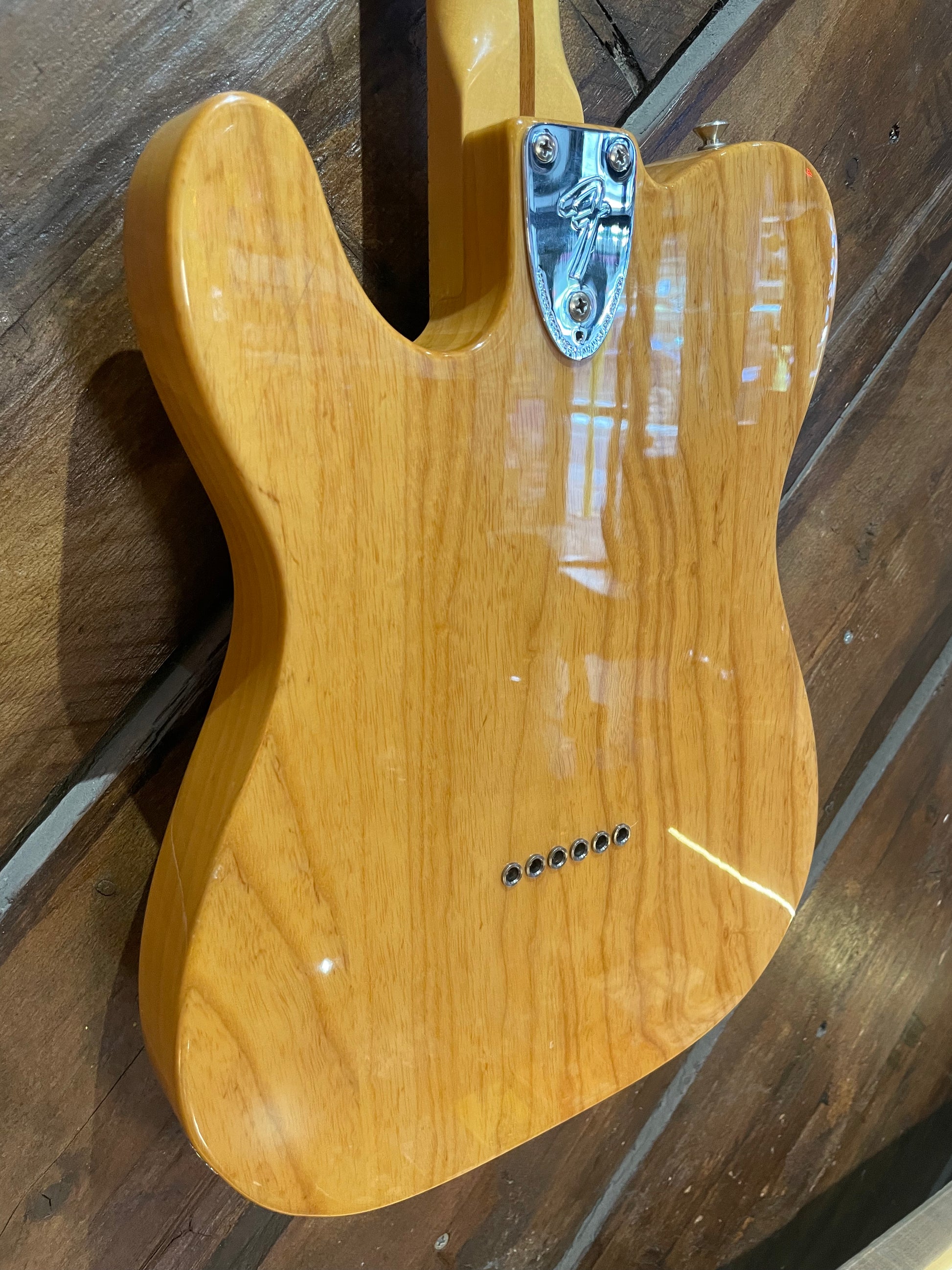 S/H 2002 Fender MIM Telecaster Thinline Deluxe, Natural