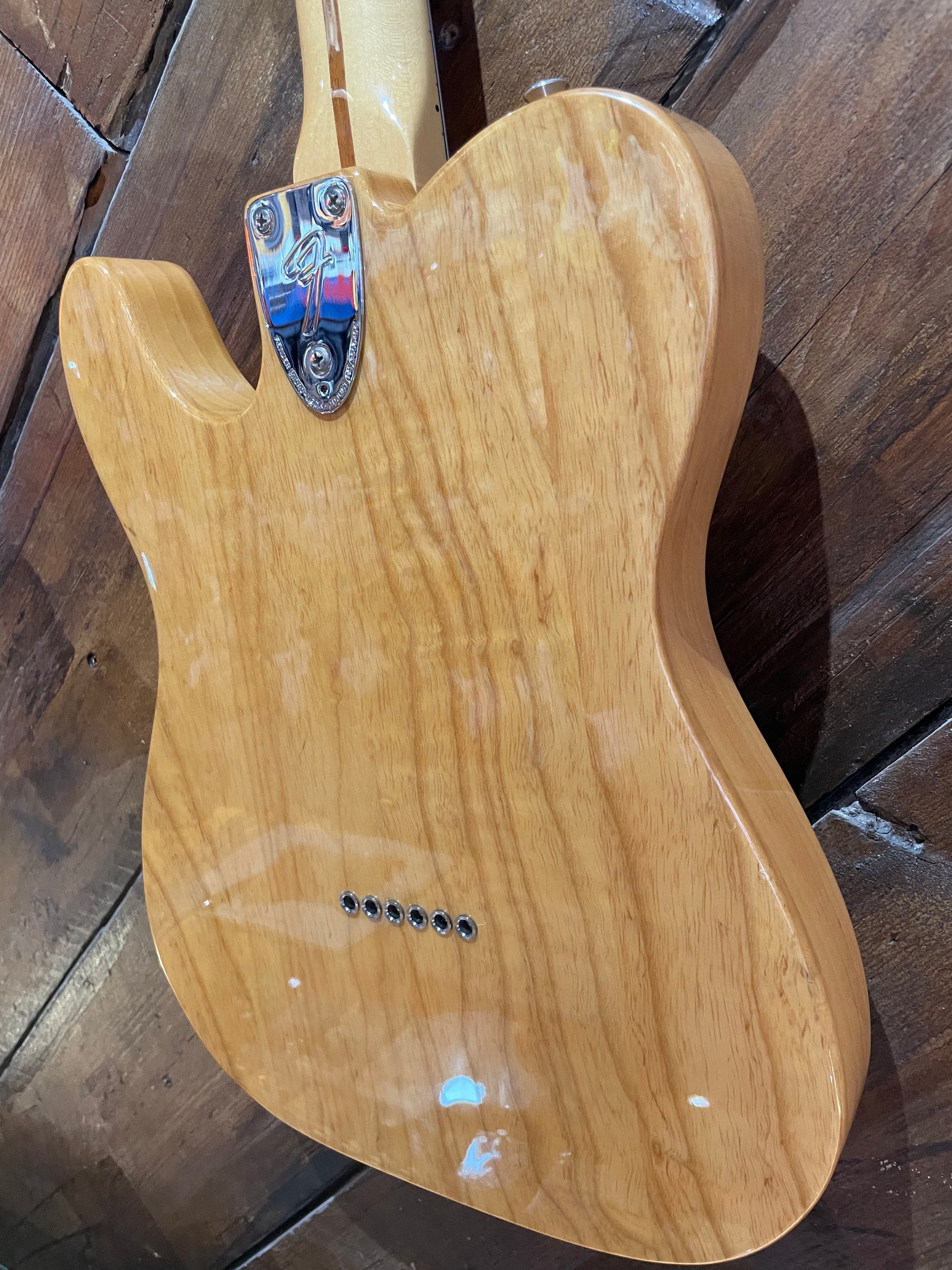 S/H 2002 Fender MIM Telecaster Thinline Deluxe, Natural