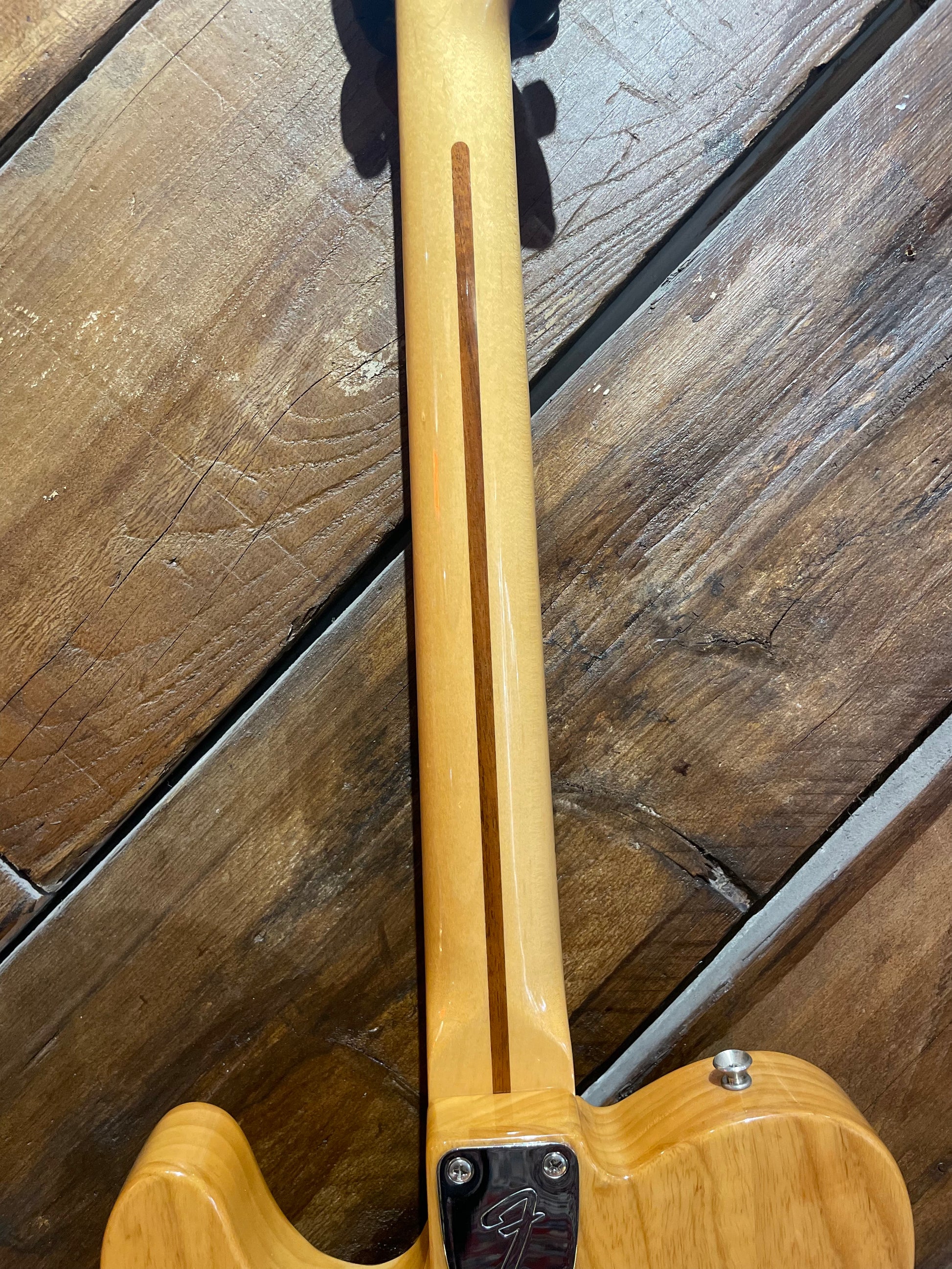 S/H 2002 Fender MIM Telecaster Thinline Deluxe, Natural