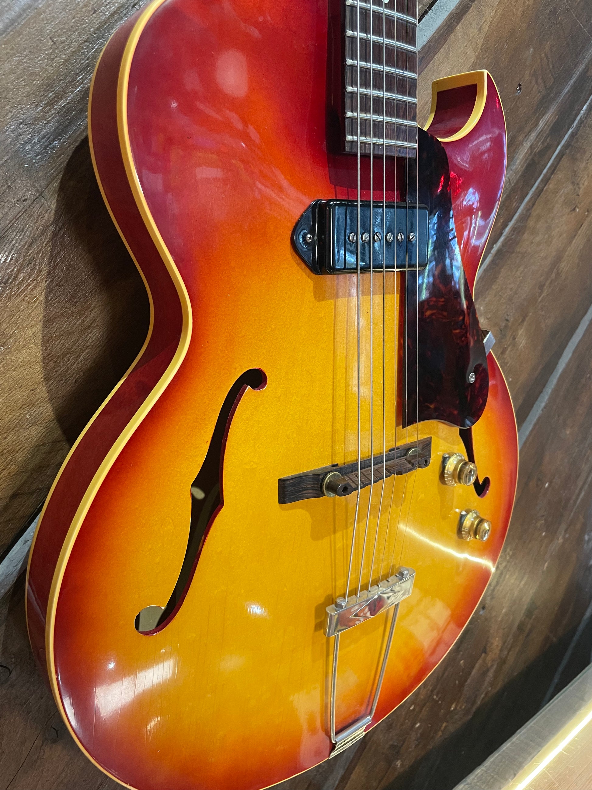 S/H 1962 Gibson ES-125TC, Cherry Sunburst