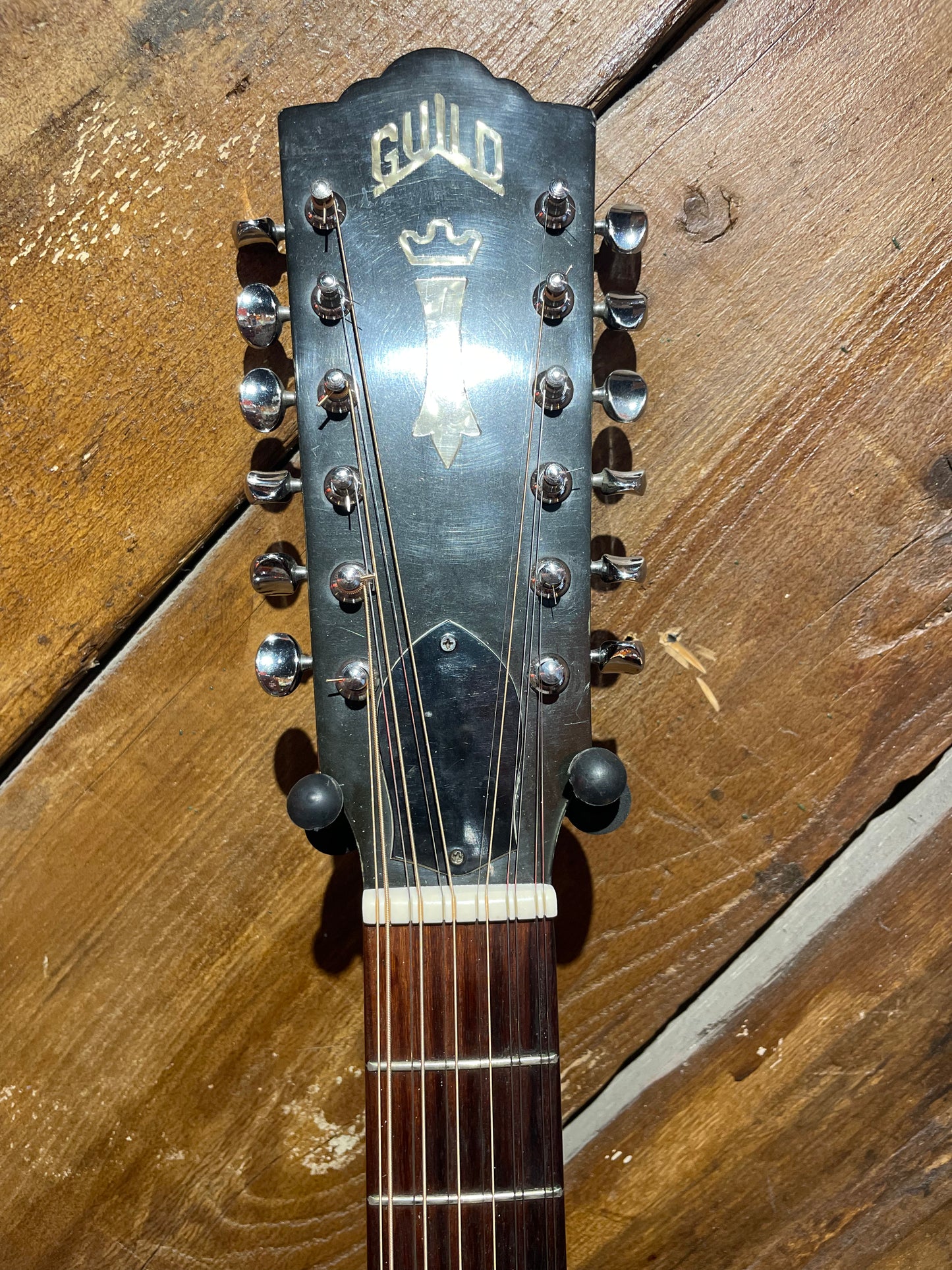 S/H 1975 Guild F112NT 12-String Jumbo Acoustic Guitar, Natural
