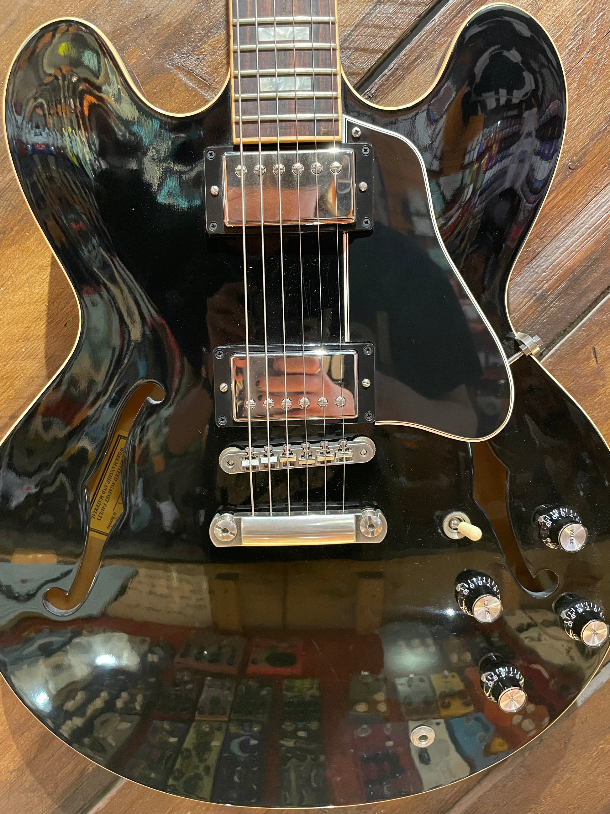 S/H 2018 Gibson ES-335, Ebony