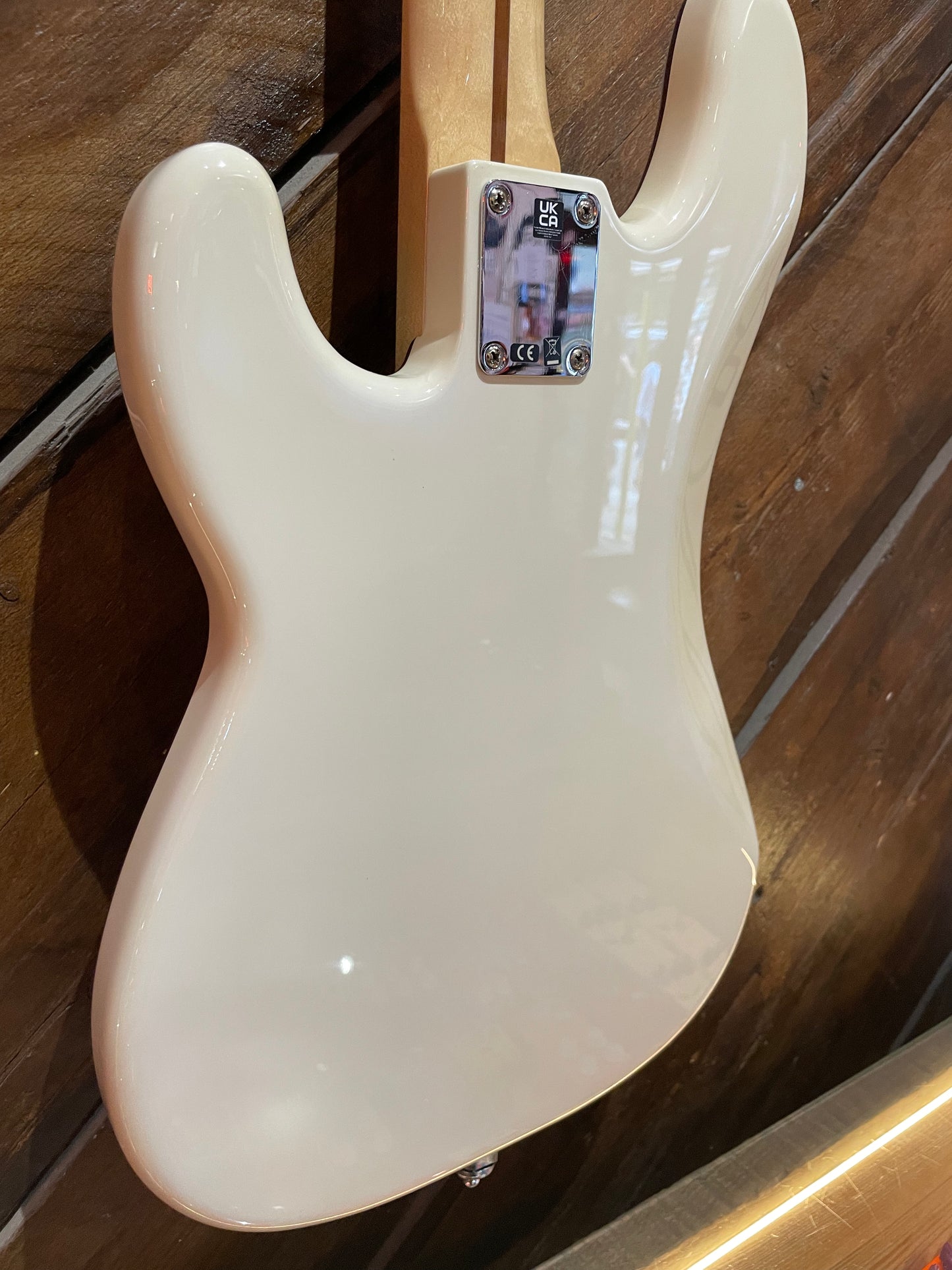 S/H 2022 Fender Steve Harris Signature Precision Bass, Olympic White