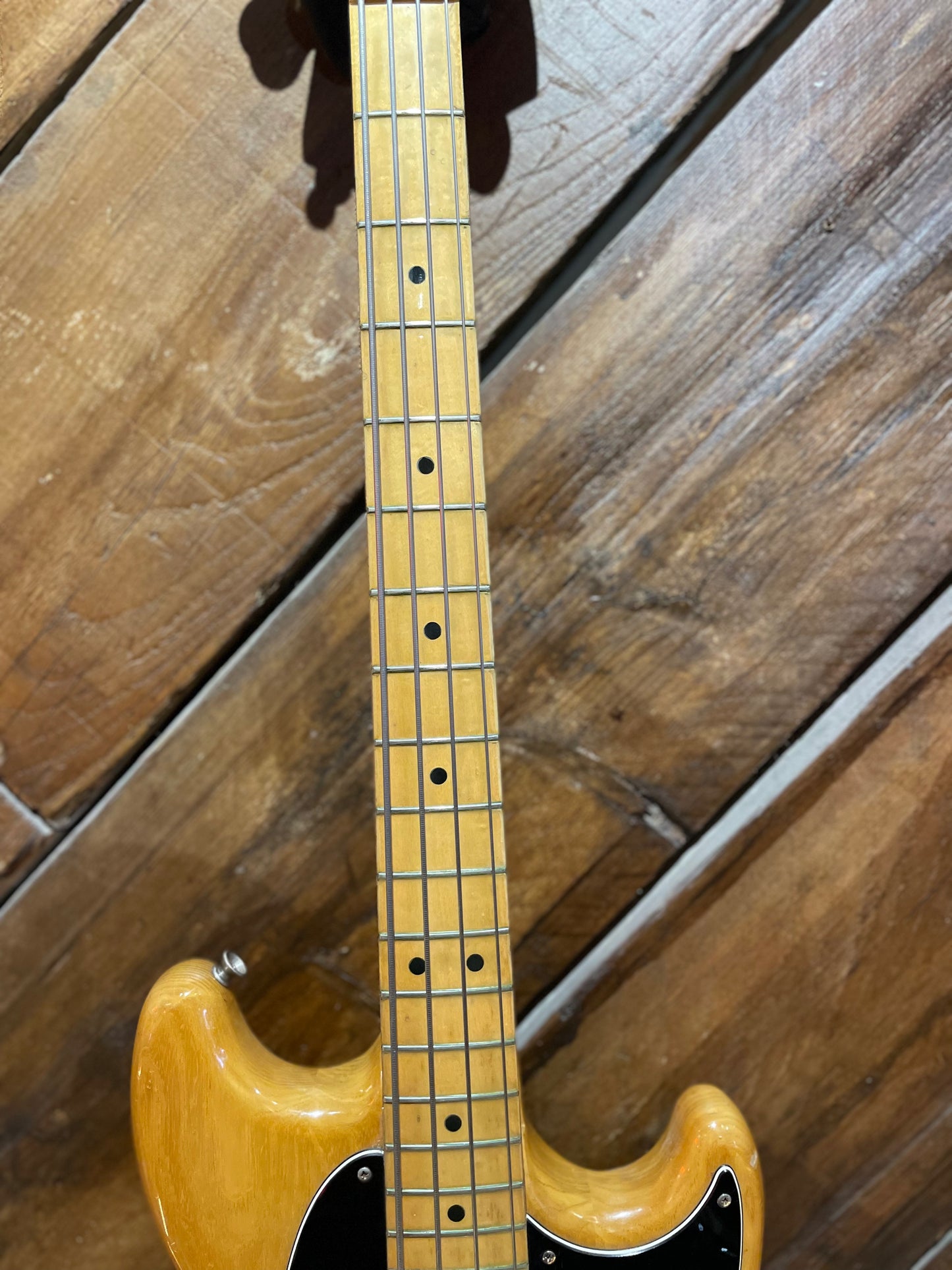 S/H 1977 Fender Mustang Bass, Natural