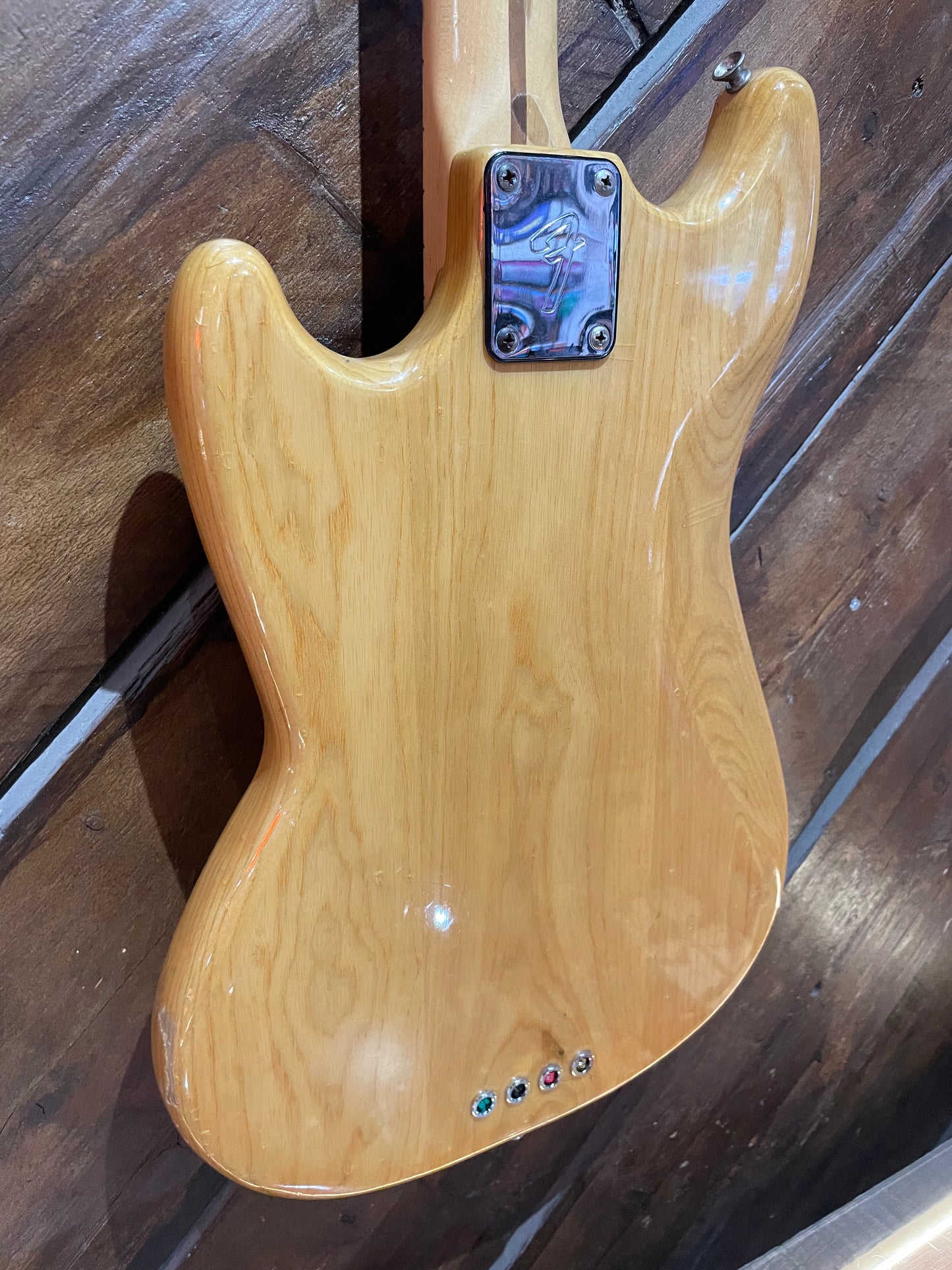 S/H 1977 Fender Mustang Bass, Natural