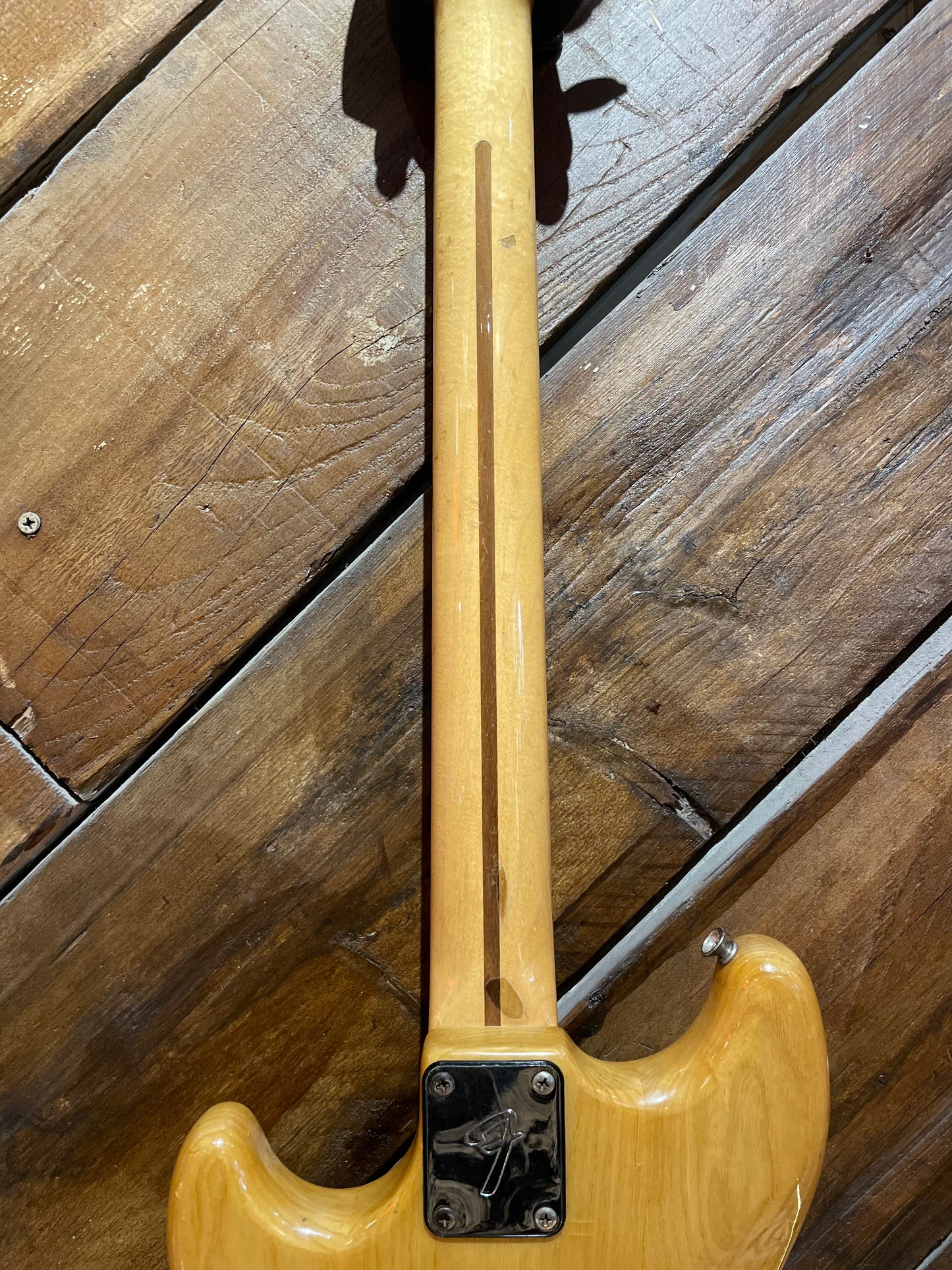 S/H 1977 Fender Mustang Bass, Natural