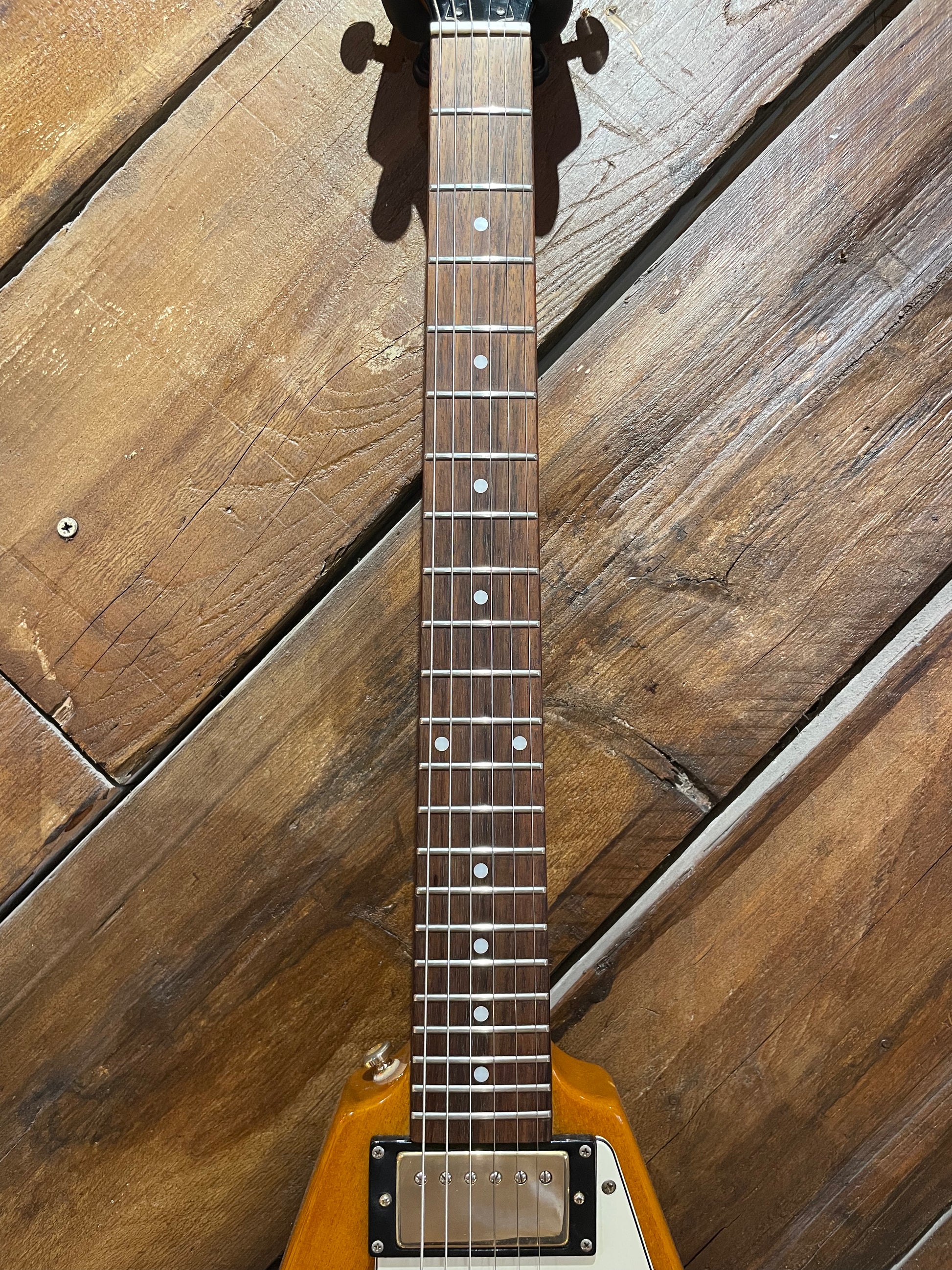 S/H Epiphone '58 Korina Flying V, Natural