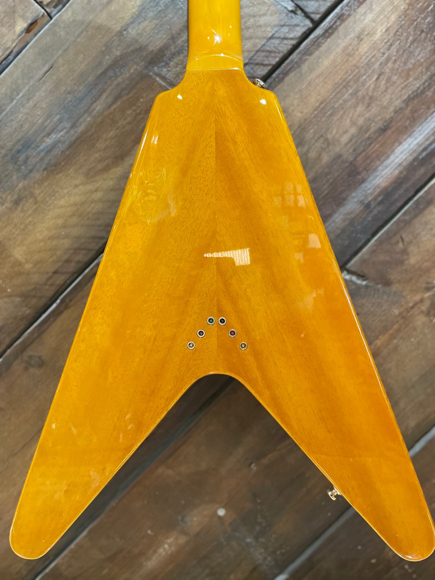 S/H Epiphone '58 Korina Flying V, Natural