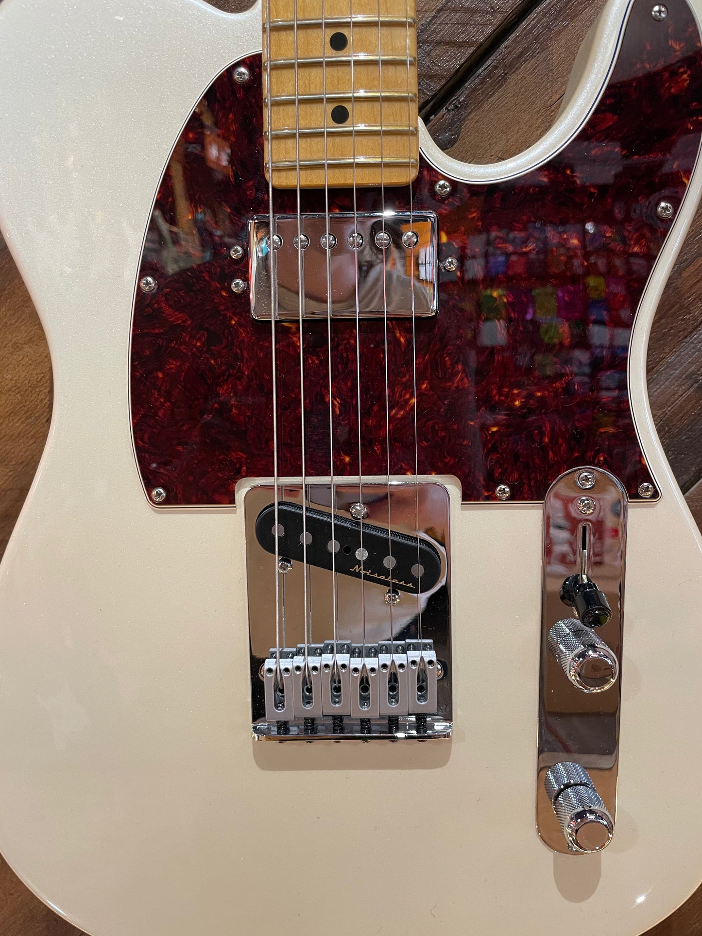 S/H 2025 Fender Player II Modified Telecaster SH, Olympic Pearl