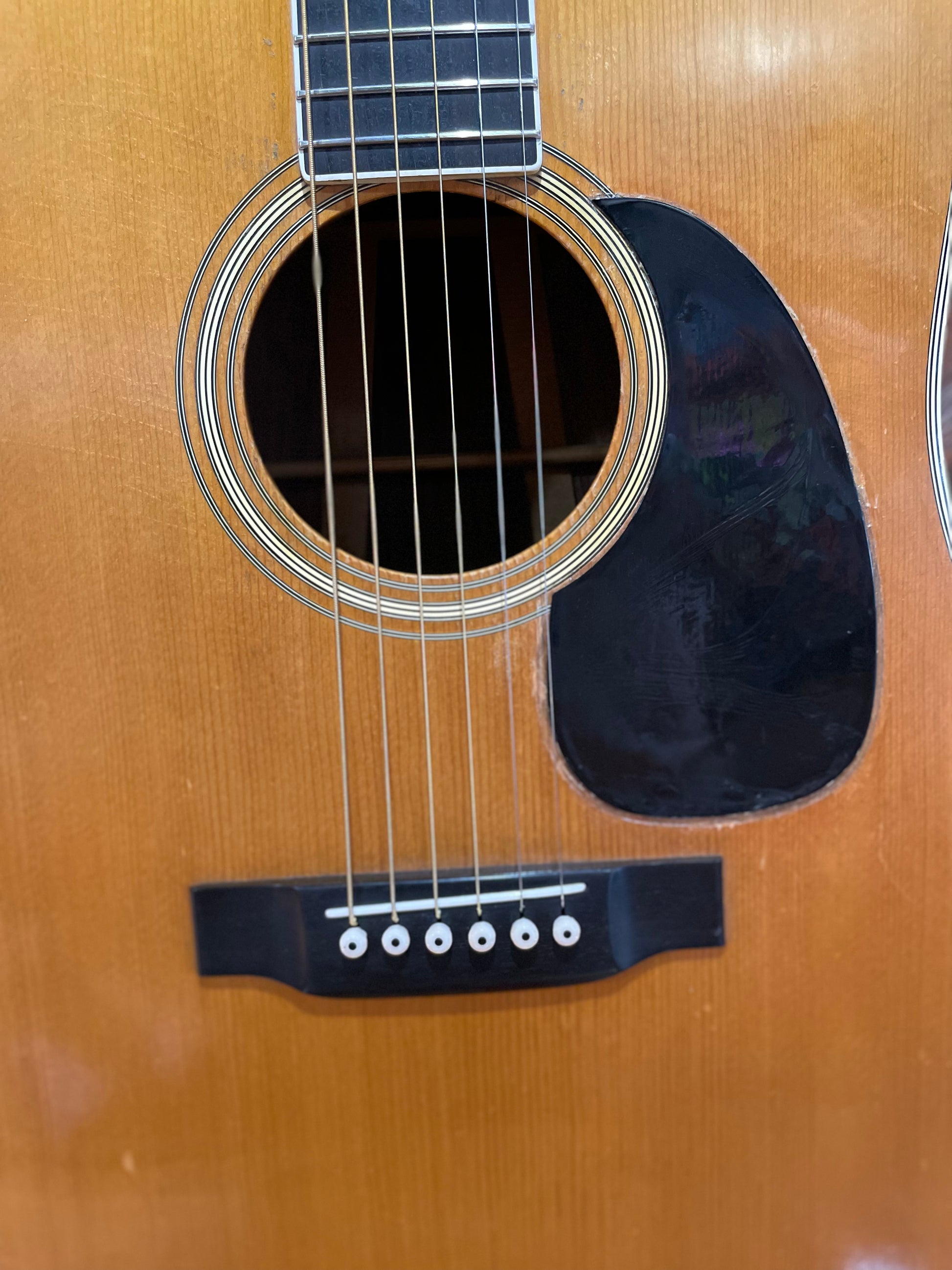S/H 1970 Martin D-35S 12-Fret Dreadnought Acoustic, Natural