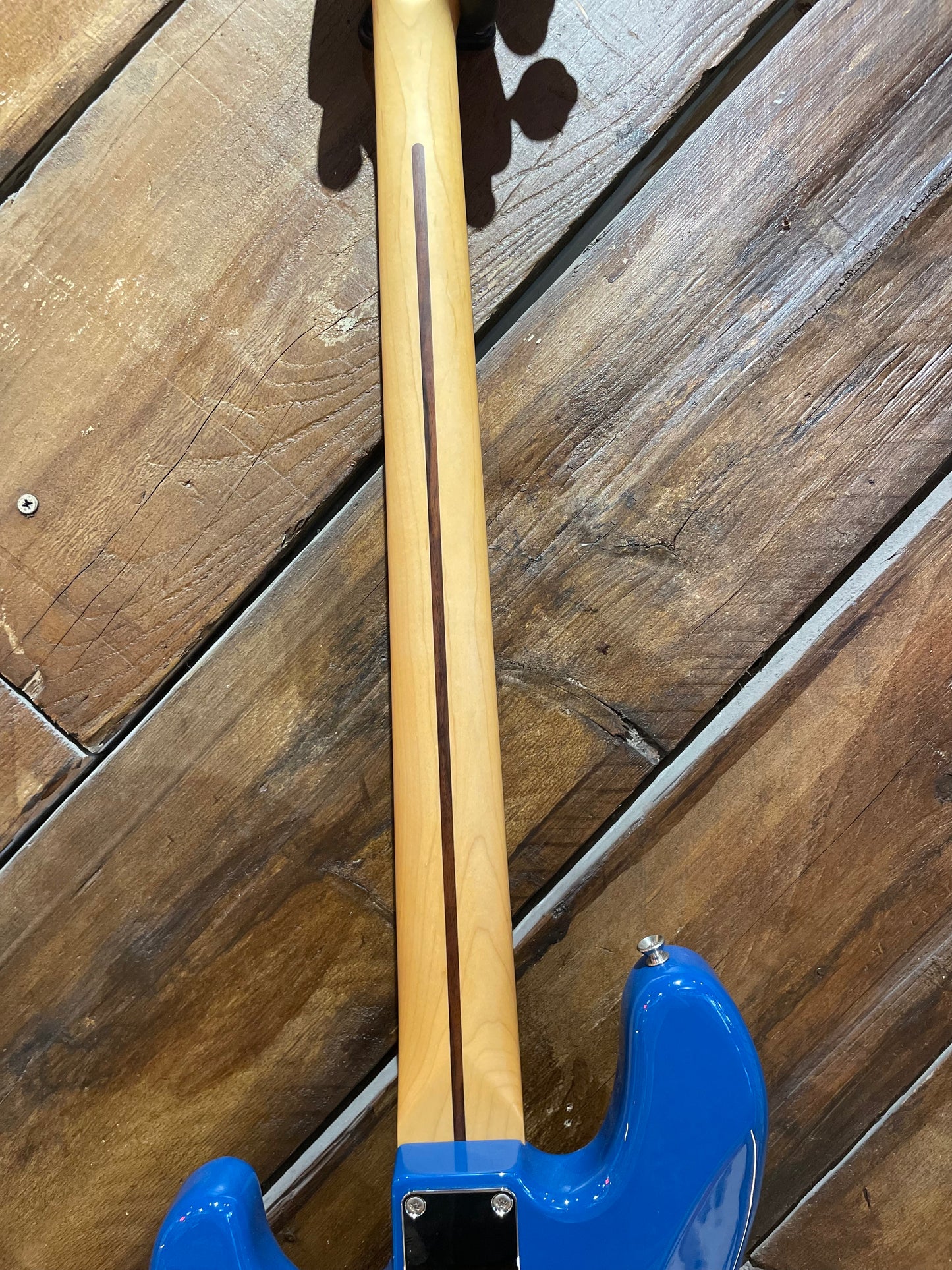 S/H 2024 Fender MIJ Hybrid II Jazz Bass, Forest Blue